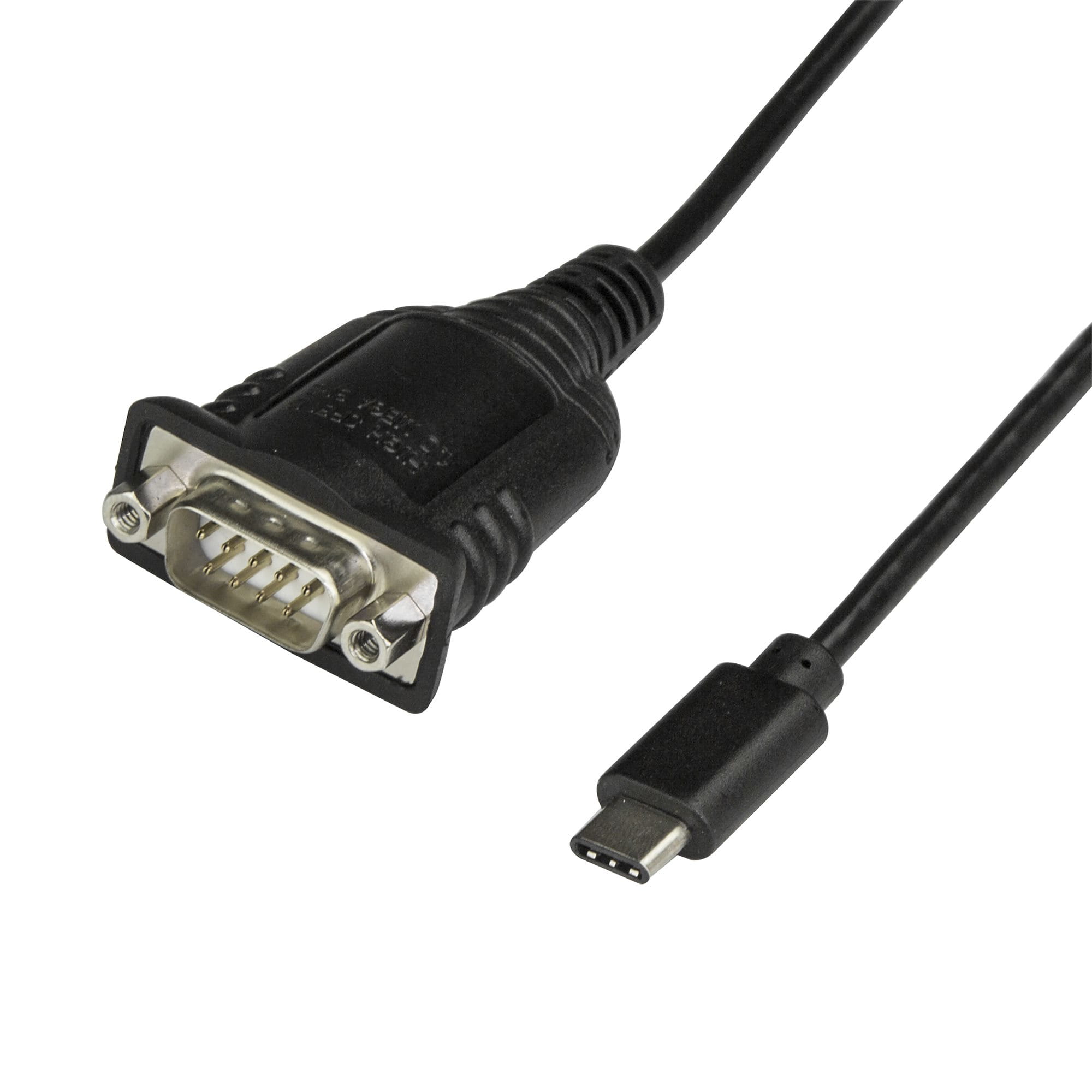 StarTech.com USB-C auf Seriell Adapter - USB C zu RS232 Kabel - USB Typ C auf DB9 Kabeladapter - Windows / MacOS / Linux kompatibel - Kabel USB / seriell - DB-9 (M)