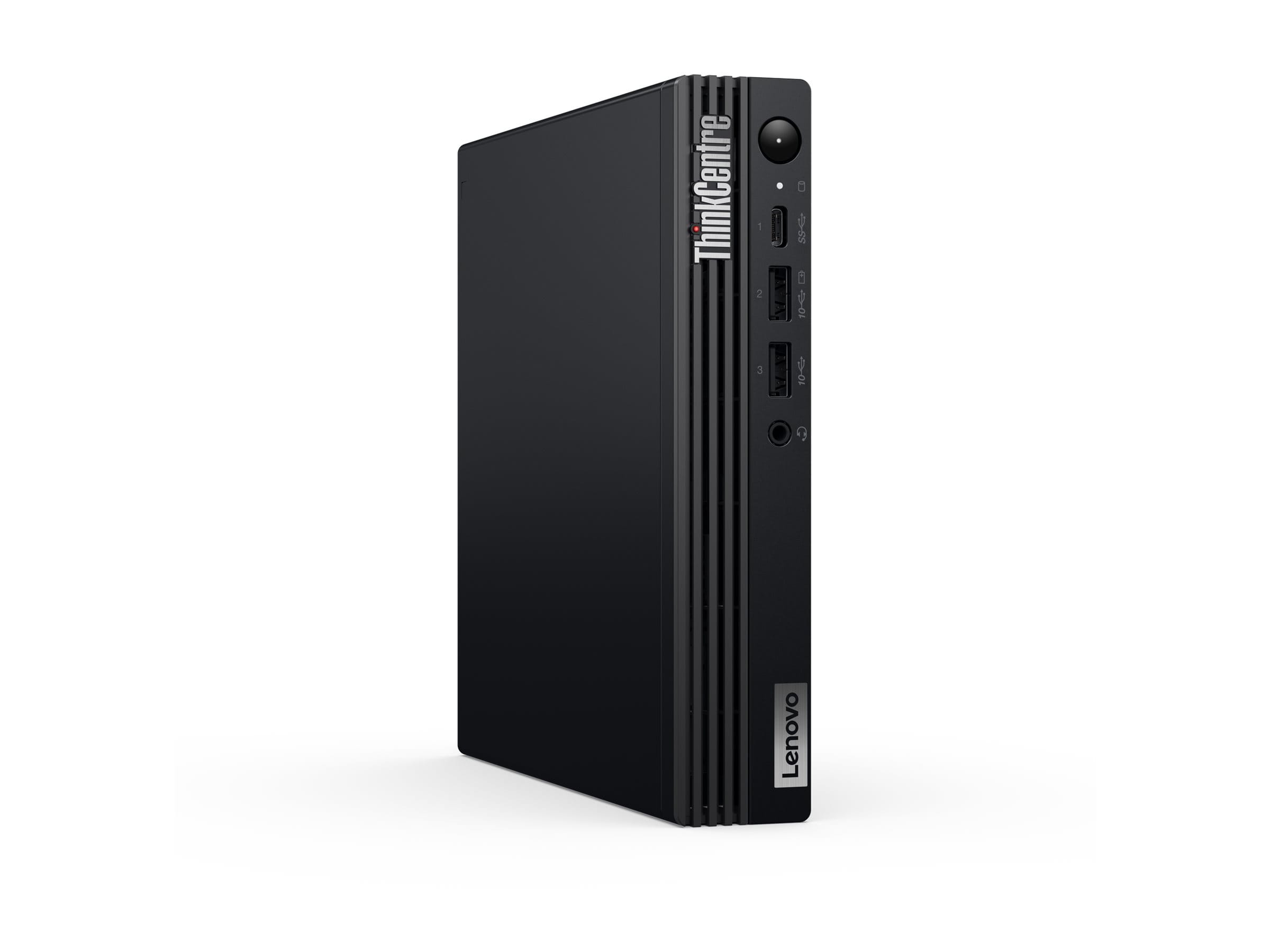 Lenovo ThinkCentre M70q Gen 5 12TD - Mini - Core i7 13700T / 1.4 GHz - vPro Enterprise - RAM 16 GB - SSD 512 GB - TCG Opal Encryption, NVMe - UHD Graphics 770 - 1GbE, Wi-Fi 6E, Bluetooth 5.3 - WLAN: 802.11a/b/g/n/ac/ax (Wi-Fi 6E)