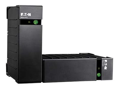 Eaton Ellipse ECO 650 USB DIN - USV (in Rack montierbar/extern) - Wechselstrom 230 V - 400 Watt - 650 VA - USB - Ausgangsanschlüsse: 4 - 2U - 48.3 cm (19") - Offline-USV