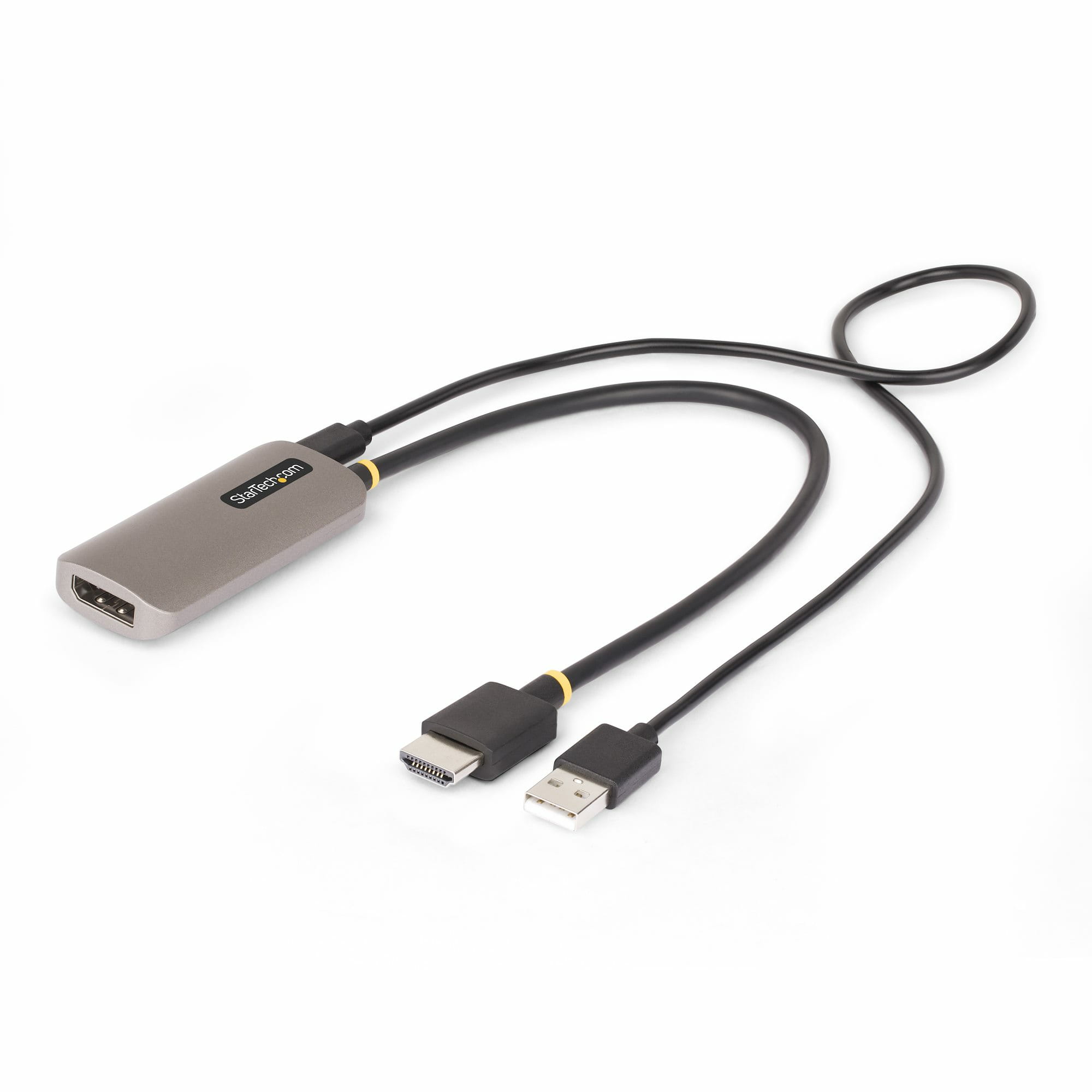 StarTech.com HDMI to DisplayPort Adapter, 8K 60Hz, Active Video Converter