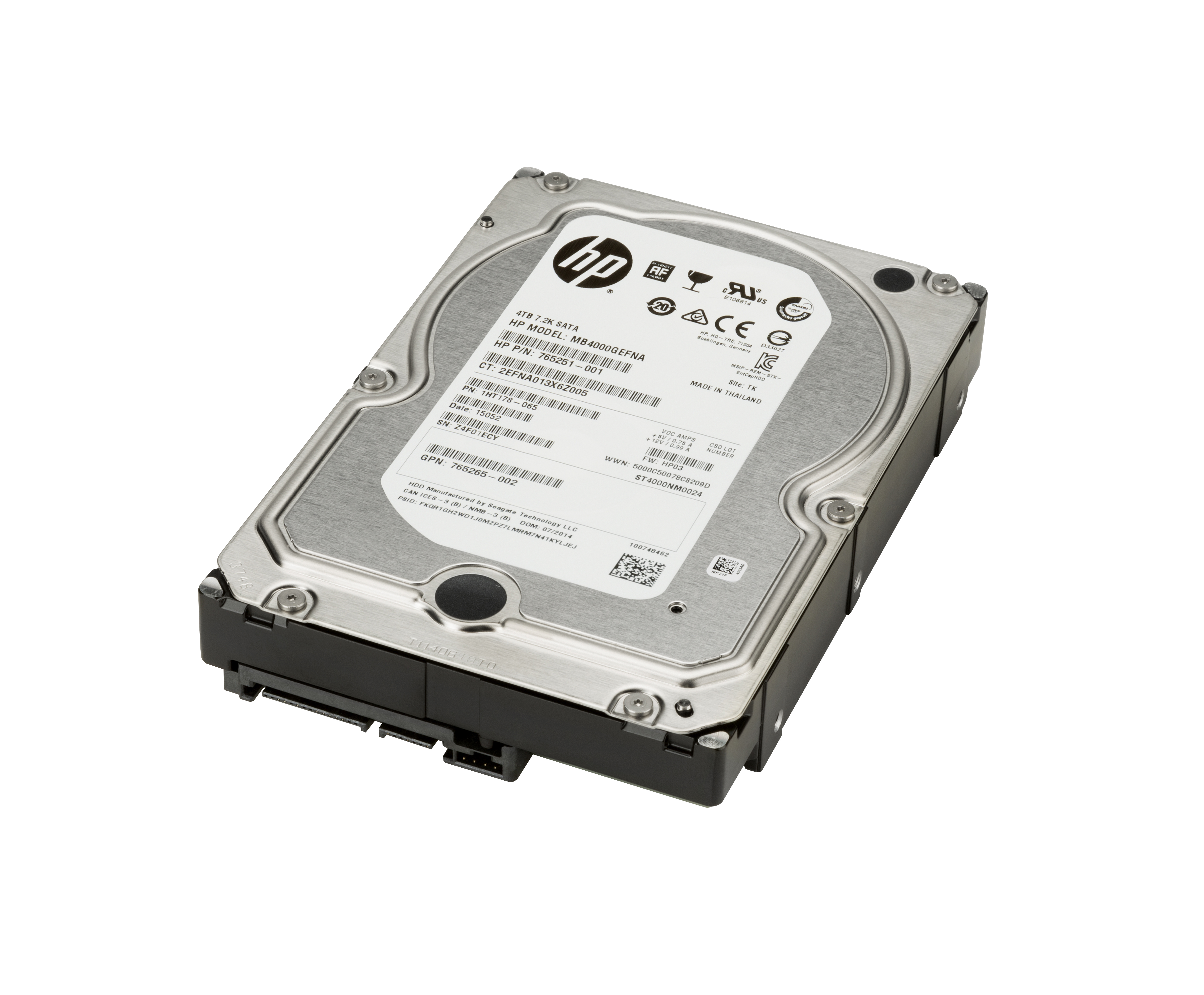 HP  Festplatte - 4 TB - intern - 3.5" (8.9 cm)