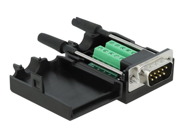 Delock VGA-Adapter - DB-9 (M) schraubbar zu