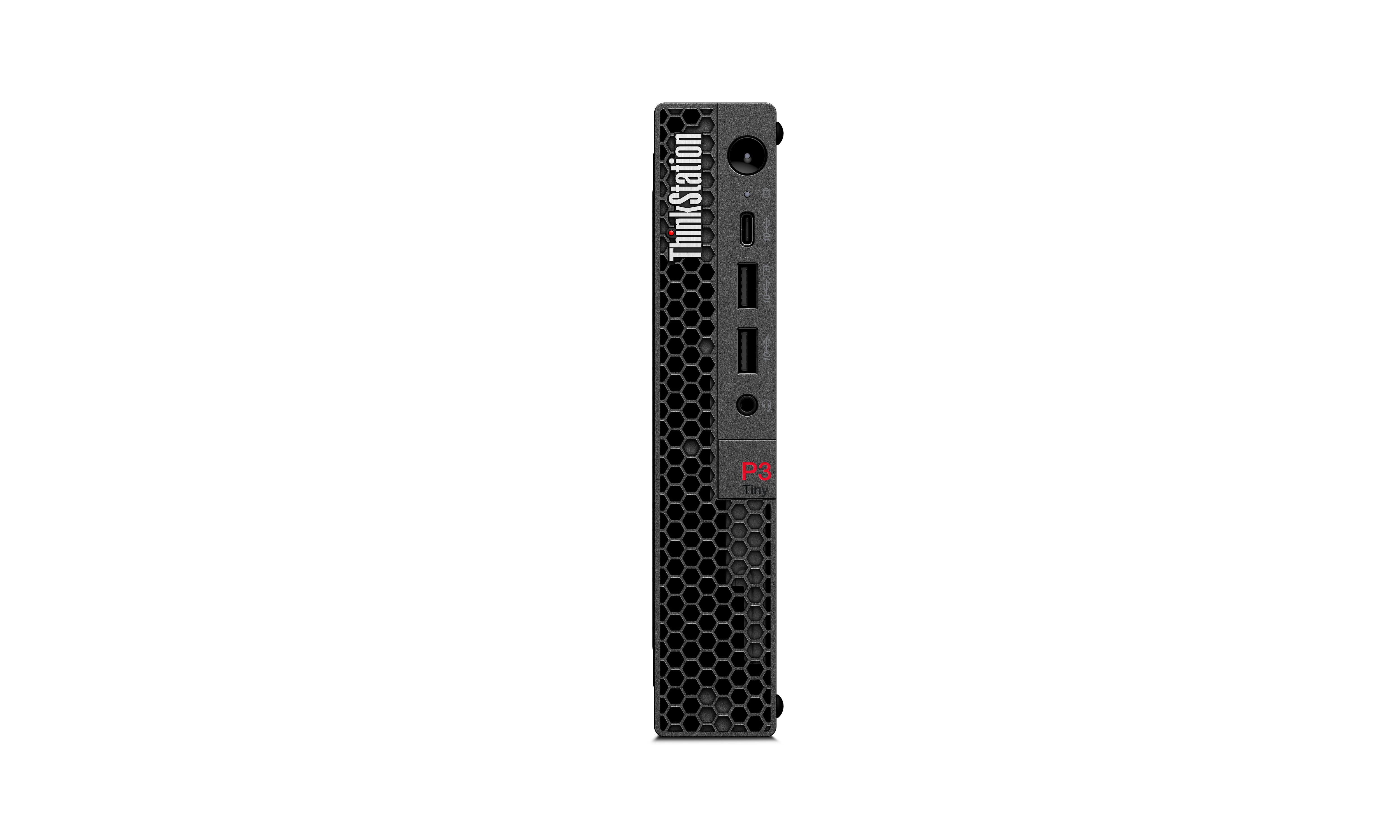 Lenovo ThinkStation P3 30H0 - Mini - 1 x Core i5 i5-14600 / 2.7 GHz - vPro Enterprise - RAM 16 GB - SSD 512 GB - TCG Opal Encryption, NVMe, Performance - UHD Graphics 770 - 1GbE, Wi-Fi 6E - WLAN: Bluetooth 5.1, 802.11a/b/g/n/ac/ax (Wi-Fi 6E) Lenovo ThinkStation P3 30H0 - Mini - 1 x Core i5 i5-14600 / 2.7 GHz - vPro Enterprise - RAM 16 GB - SSD 512 GB - TCG Opal Encryption, NVMe, Performance - UHD Graphics 770 - 1GbE, Wi-Fi 6E - WLAN: Bluetooth 5.1, 802.11a/b/g/n/ac/ax (Wi-Fi 6E)