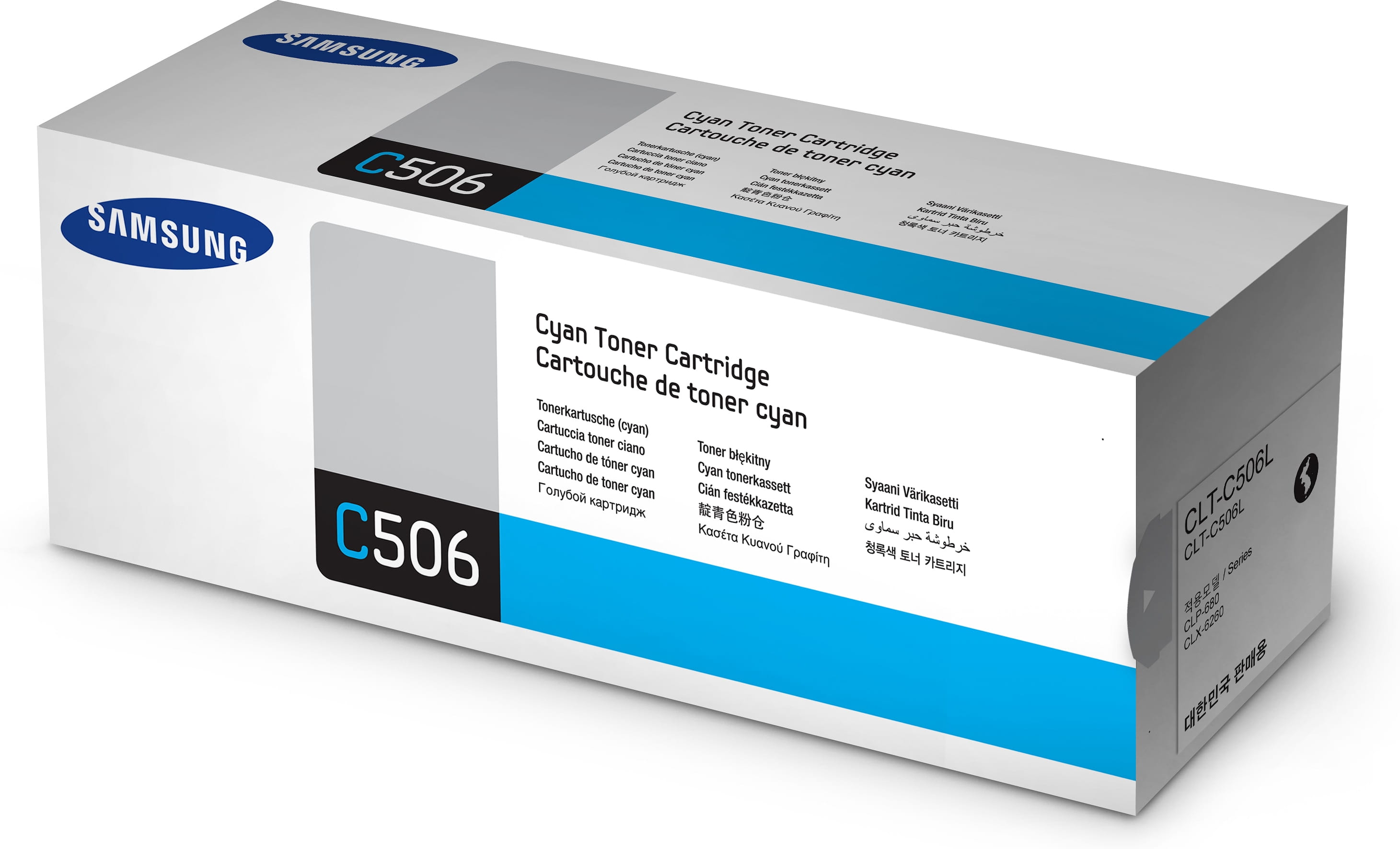 HP Samsung CLT-C506L - Hohe Ergiebigkeit - Cyan - Original - Tonerpatrone (SU038A)