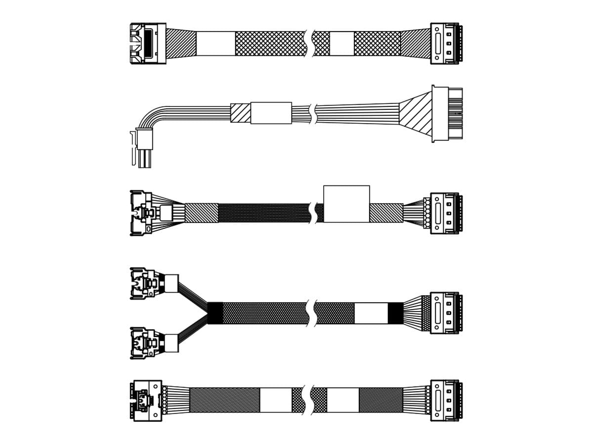 Lenovo Speicherkabelkit - für 2,5" Chassis Front BP2