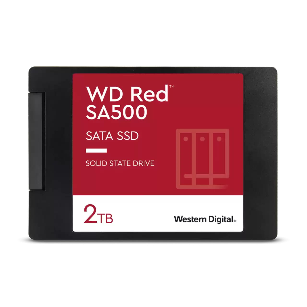 WD Red SA500 WDS200T2R0A-68CKB0 - SSD - 2 TB - intern - 2.5" (6.4 cm)