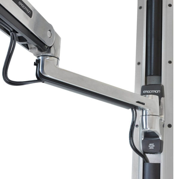 Ergotron LX - Befestigungskit (CPU-Halter, Maushalterung, 2 Schienenabdeckungen, Tastaturarm, 2 Kabelkanäle, Handgelenkkissen, Steh-Sitz-Arm, Wandschiene 10", Wandschiene 34") - Konstante Krafttechnologie - für LCD-Display / PC-Ausrüstung - mittlerer Ergotron LX - Befestigungskit (CPU-Halter, Maushalterung, 2 Schienenabdeckungen, Tastaturarm, 2 Kabelkanäle, Handgelenkkissen, Steh-Sitz-Arm, Wandschiene 10", Wandschiene 34") - Konstante Krafttechnologie - für LCD-Display / PC-Ausrüstung - mittlerer