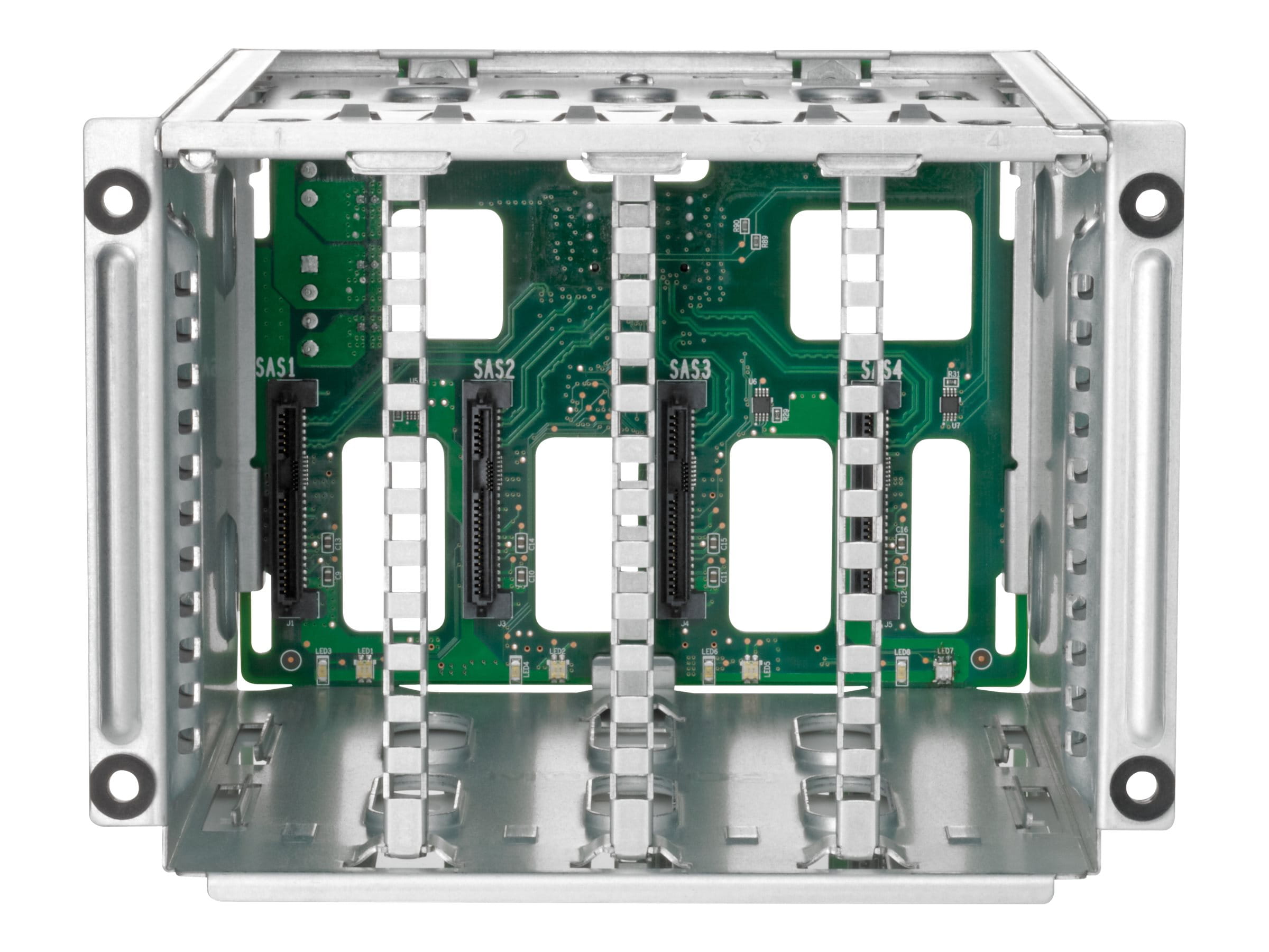 HPE 2LFF LP Secondary Riser Cage Kit - Gehäuse für Speicherlaufwerke - 3.5" (8.9 cm)