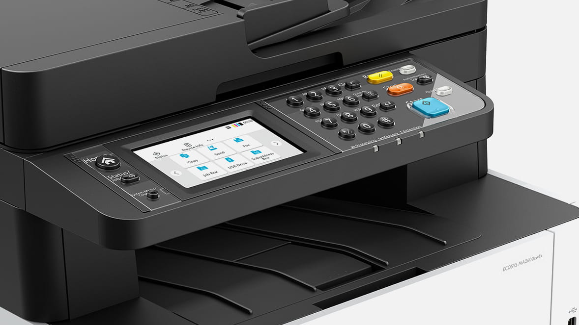 Kyocera ECOSYS MA2600CWFX - Multifunktionsdrucker - Farbe - Laser - Legal (216 x 356 mm)/