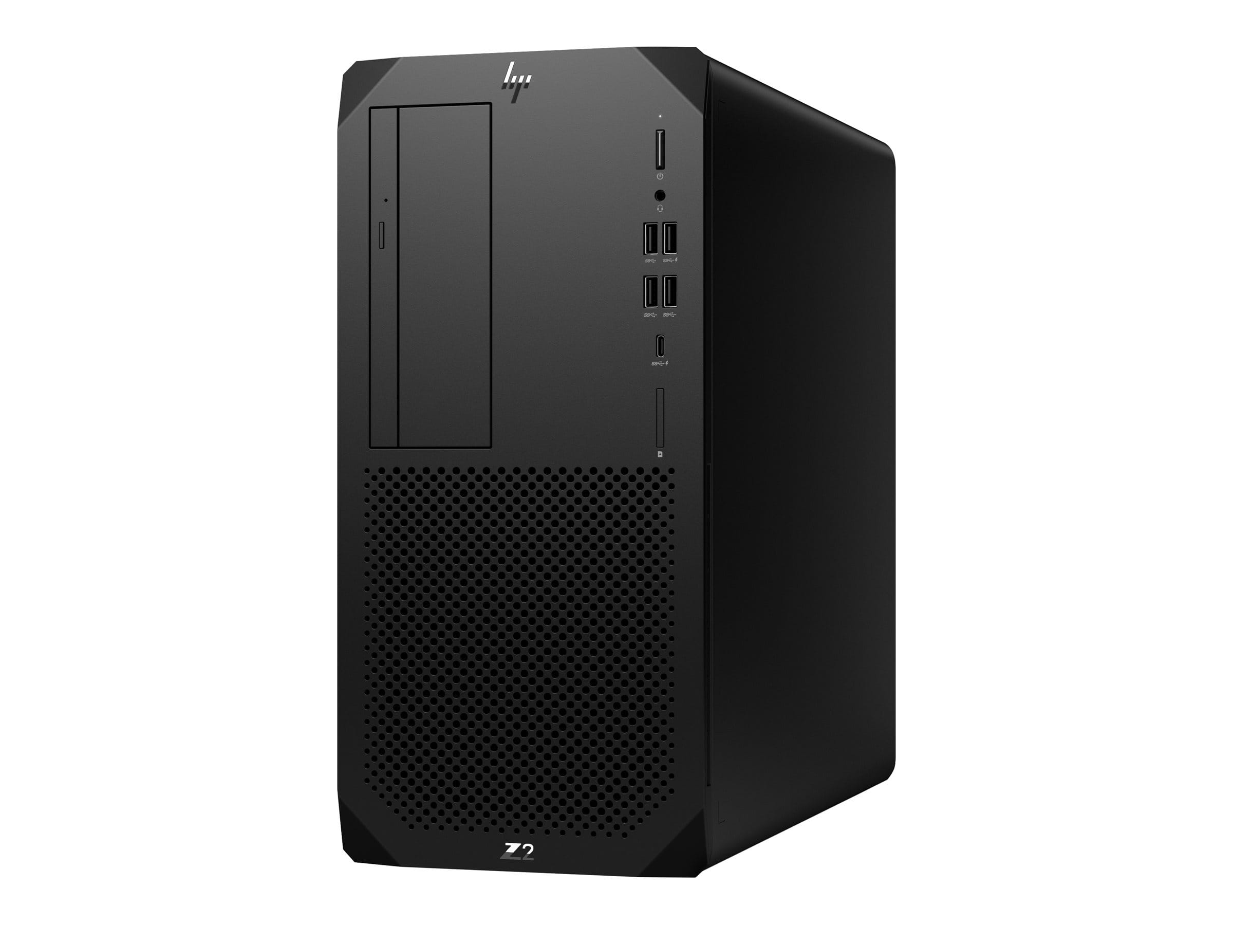 HP Workstation Z2 G9 - Tower - 4U - 1 x Core i9 i9-14900K / 3.2 GHz - RAM 64 GB - SSD 2 TB - HP Z Turbo Drive, TLC - RTX A4000 - 1GbE - Win 11 Pro - Monitor: keiner - Tastatur: Deutsch - Schwarz - mit HP Wolf Pro Security Edition (1 J