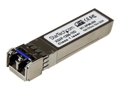 StarTech.com 10 Gigabit LWL SFP+ Transceiver Module - Cisco SFP-10G-LR kompatibel - SM LC 10 km - Mini GBIC mit DDM - 10GBase-LR SFP+ - SFP+-Transceiver-Modul (gleichwertig mit: Cisco SFP-10G-LR)