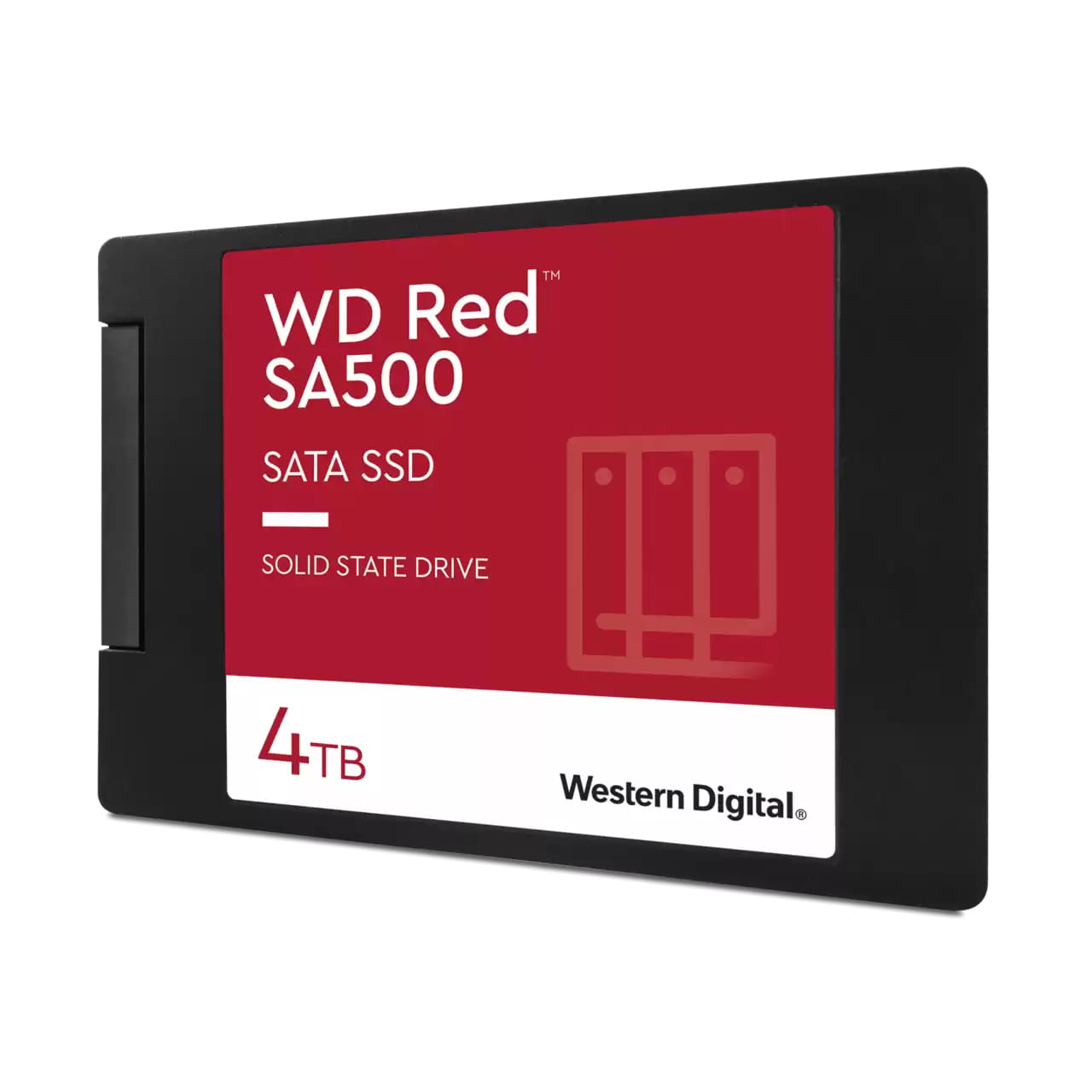 WD Red SA500 WDS400T2R0A - SSD - 4 TB - intern - 2.5" (6.4 cm)