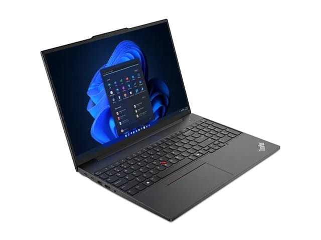 Lenovo ThinkPad E16 Gen 2 21M5 - 180°-Scharnierdesign - AMD Ryzen 7 7735HS / 3.2 GHz - Win 11 Pro - Radeon 680M - 32 GB RAM - 1 TB SSD TCG Opal Encryption 2, NVMe - 40.6 cm (16")