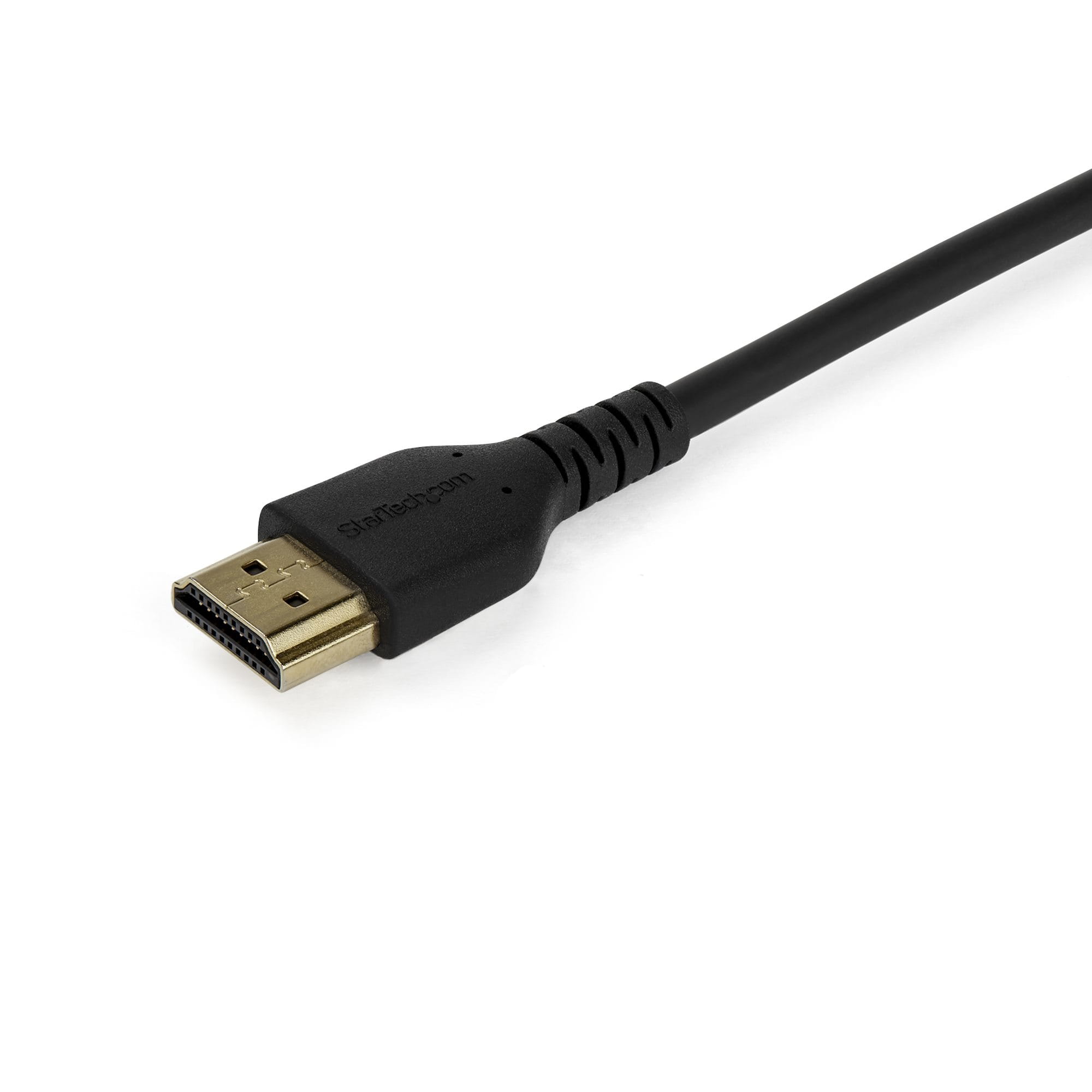 StarTech.com RHDMM1MP HDMI Kabel (2m, HDMI 2.0, 4k 60Hz, premium High Speed HDMI Kabel mit Ethernet, für Monitore oder TVs)