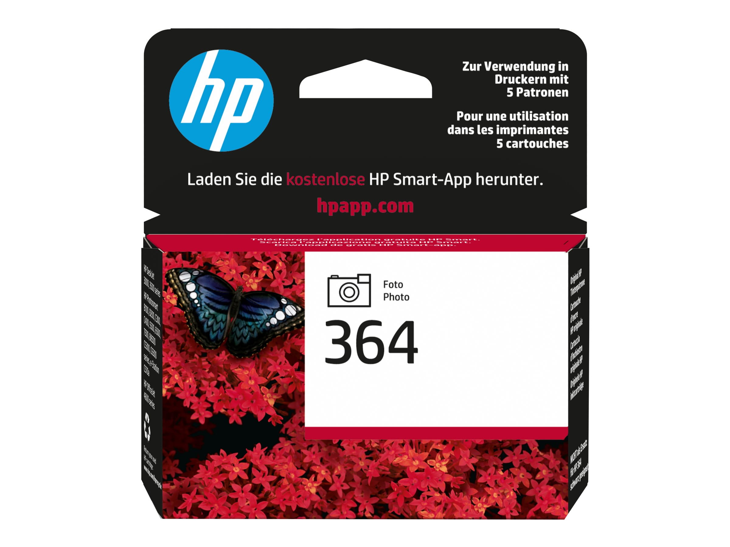 HP 364 - 3 ml - Photo schwarz - original - Tintenpatrone (Foto)