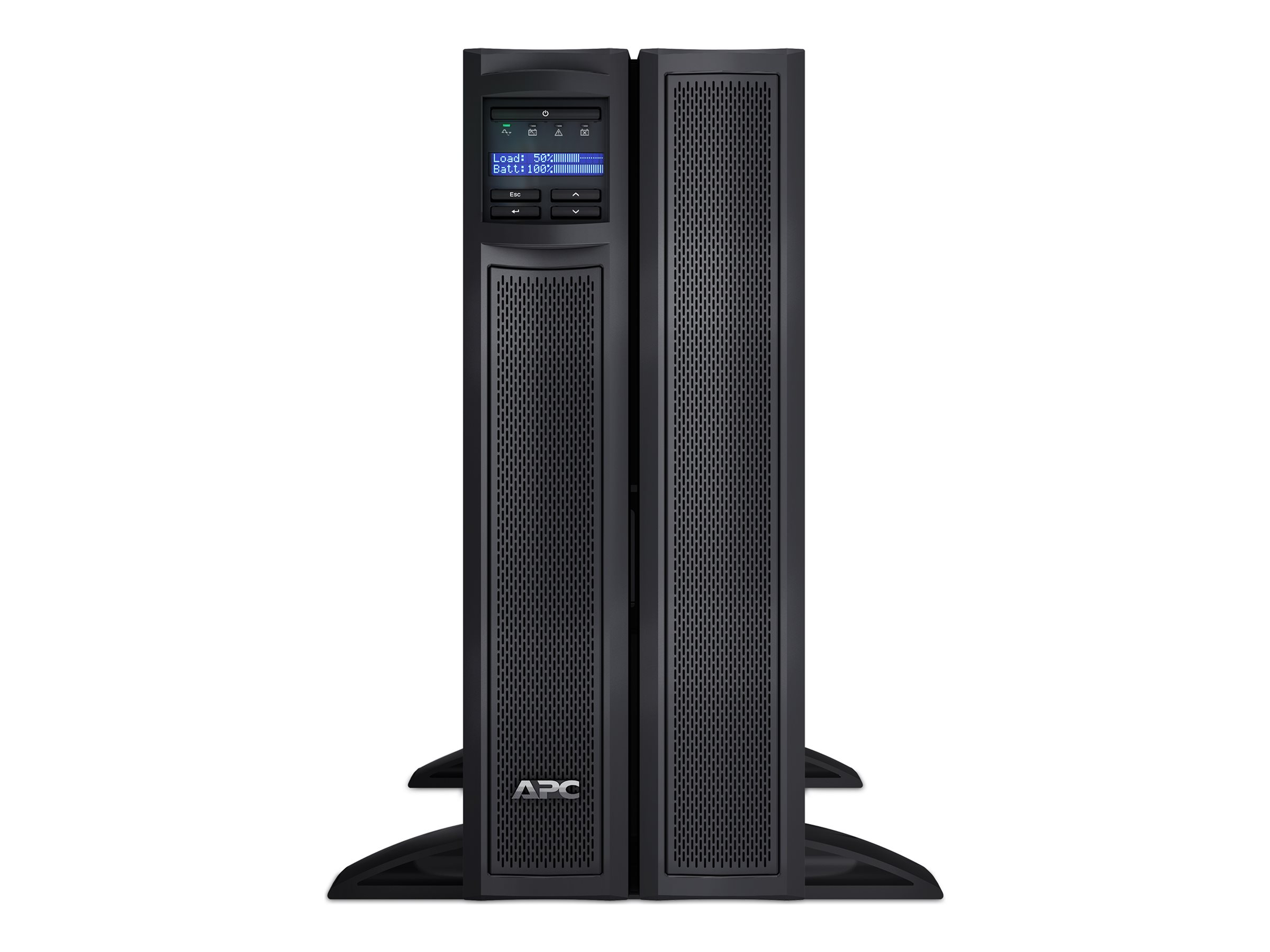 APC Smart-UPS X 3000VA Short Depth Tower/Rack LCD - USV (in Rack montierbar/extern) - Line-Interactive-USV