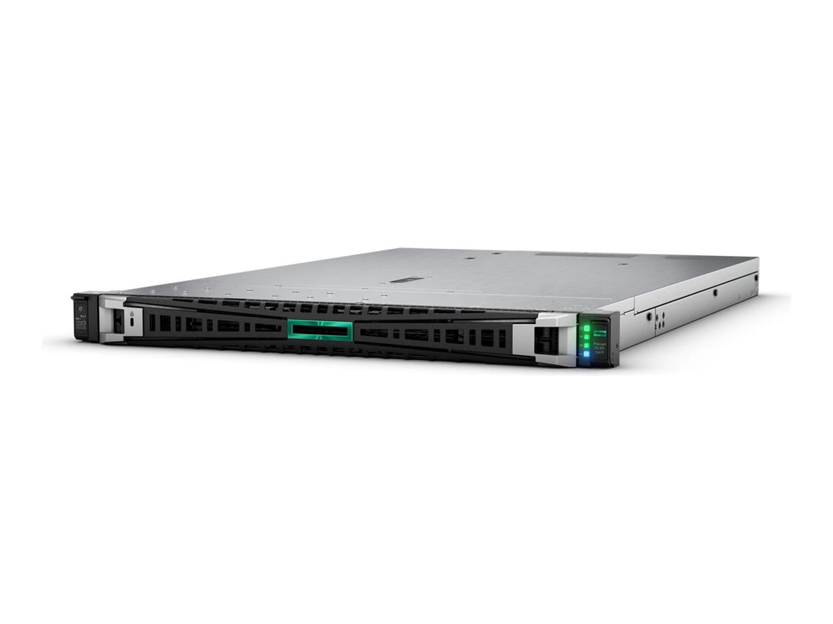 HPE ProLiant DL325 Gen11 - Server - Rack-Montage - 1U - 1-Weg - 1 x EPYC 9115 / 2.6 GHz - RAM 64 GB - SATA/SAS/NVMe - Hot-Swap 6.4 cm (2.5")