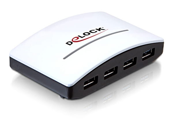 Delock USB 3.0 externer HUB 4 Port - Hub - 4 x SuperSpeed USB 3.0