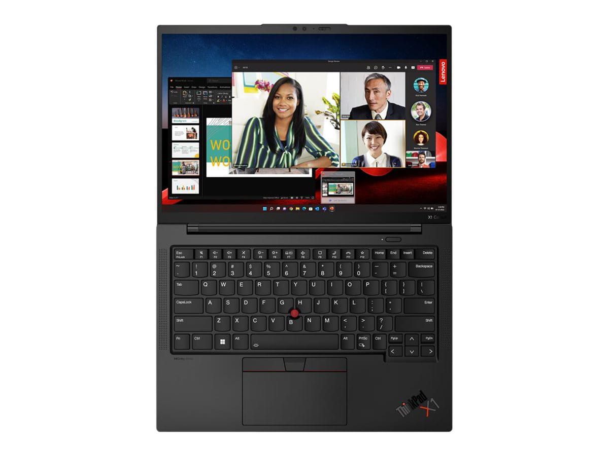 Lenovo ThinkPad X1 Carbon Gen 11 21HM - 180°-Scharnierdesign - Intel Core i5 1335U / 1.3 GHz - Win 11 Pro - Intel Iris Xe Grafikkarte - 16 GB RAM - 256 GB SSD TCG Opal Encryption - 35.6 cm (14")