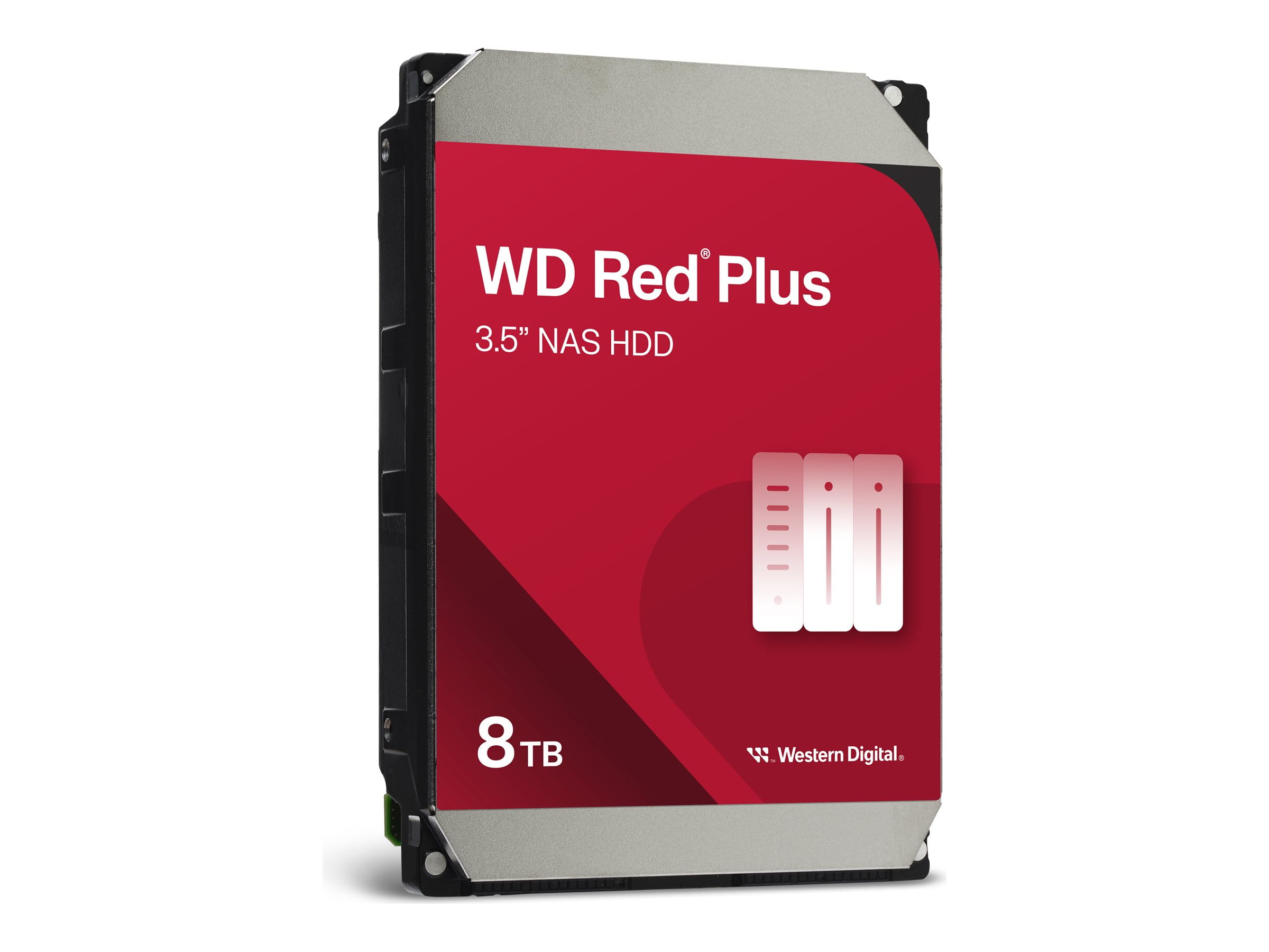 WD Red Plus WD80EFPX - Festplatte - 8 TB - intern - 3.5" (8.9 cm)