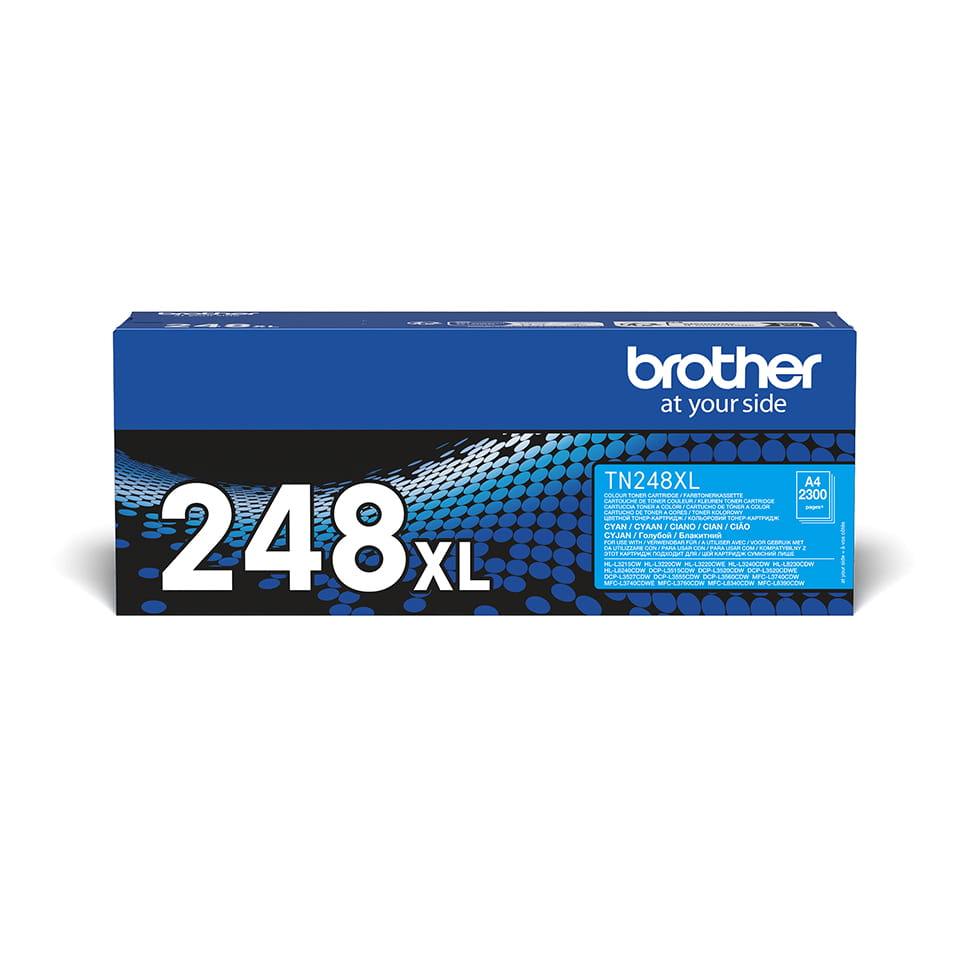 Brother TN248XLC - Hohe Ergiebigkeit - Cyan - original