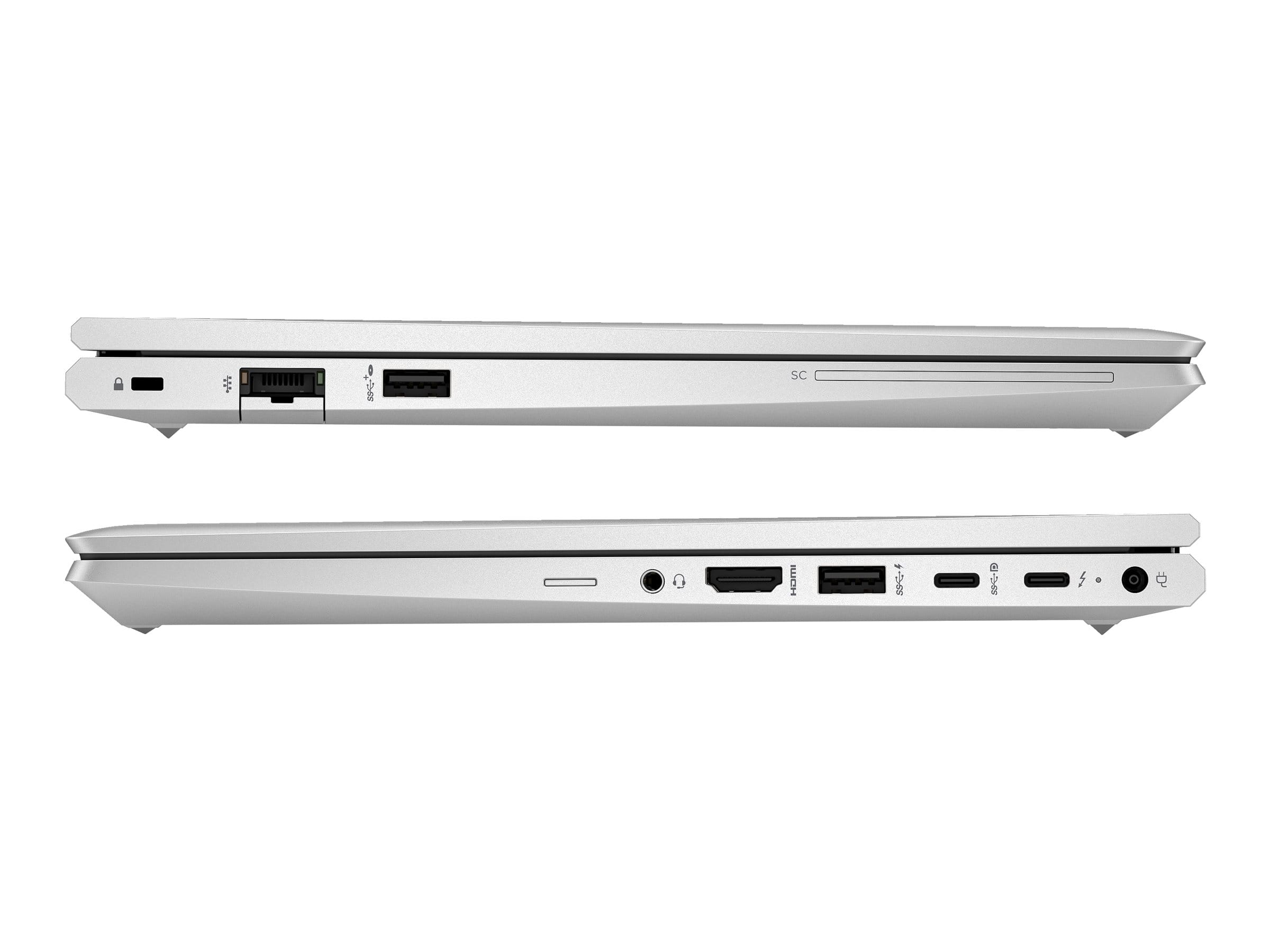HP EliteBook 640 G10 Notebook - 180°-Scharnierdesign - Intel Core i5 1335U / 1.3 GHz - Win 11 Pro - Intel Iris Xe Grafikkarte - 8 GB RAM - 256 GB SSD NVMe - 35.56 cm (14")