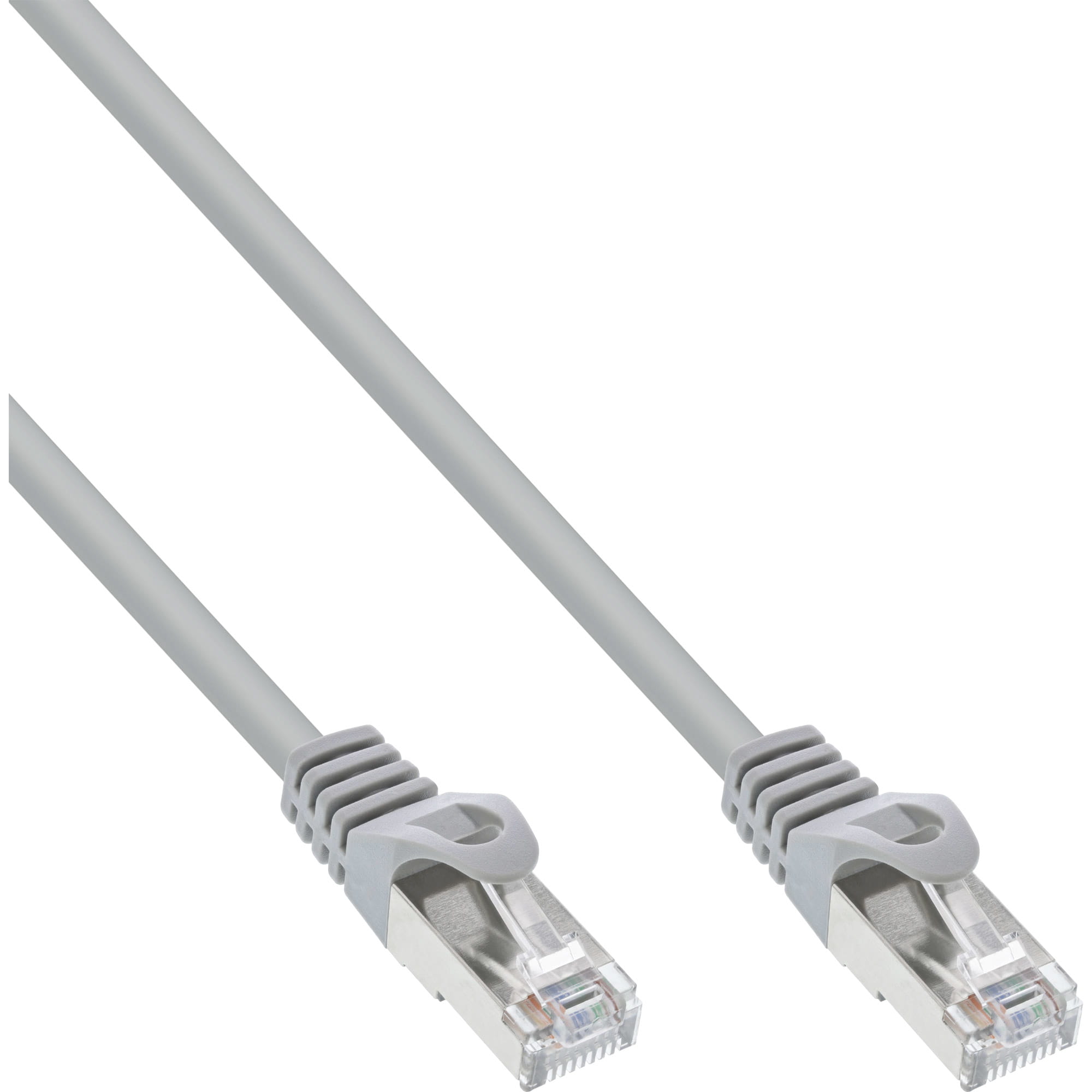 InLine Patchkabel - F/UTP - Cat.5e - grau - 0,5m