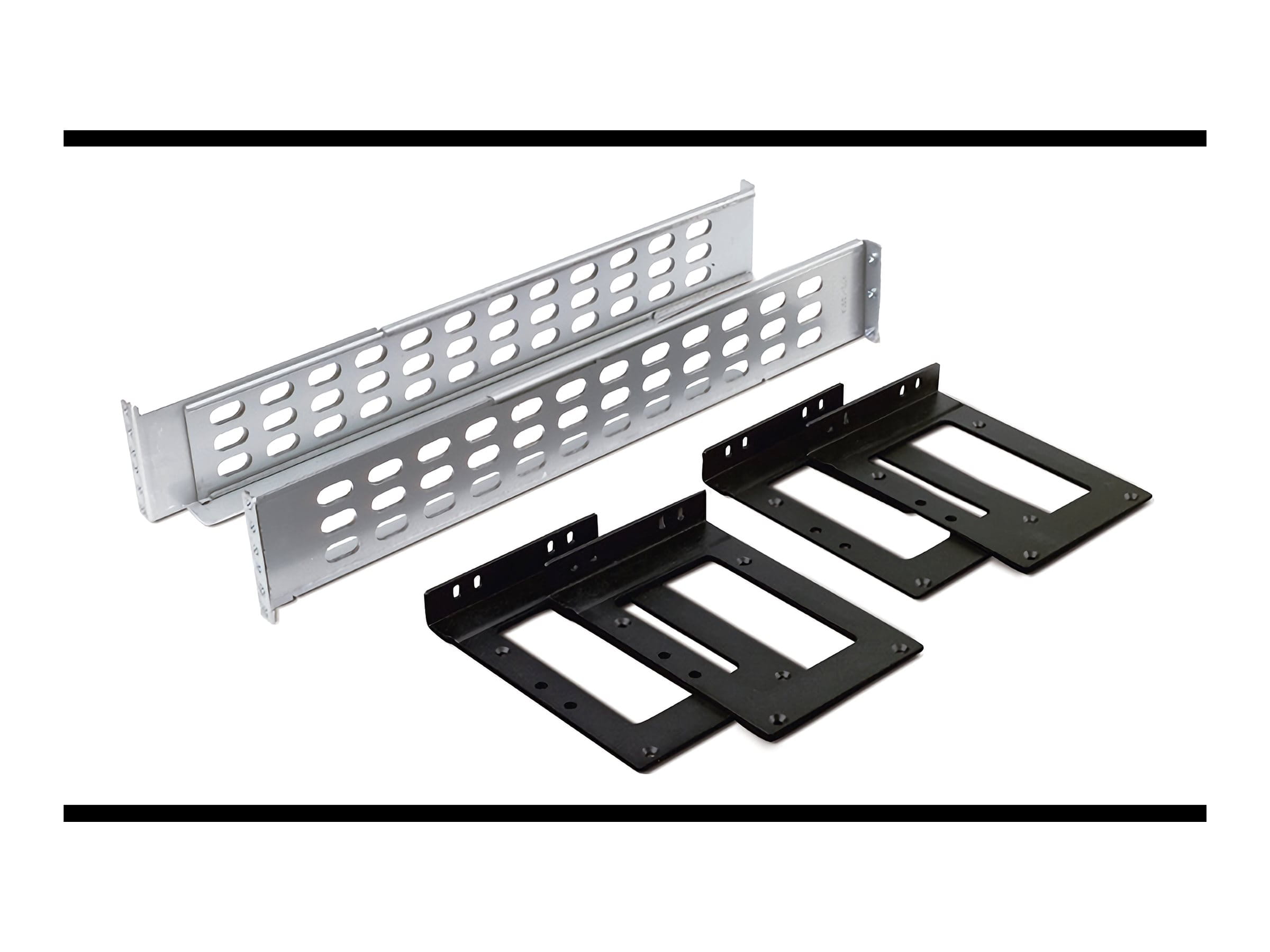 APC Rack-Schienen-Kit - Grau - 48.3 cm (19")