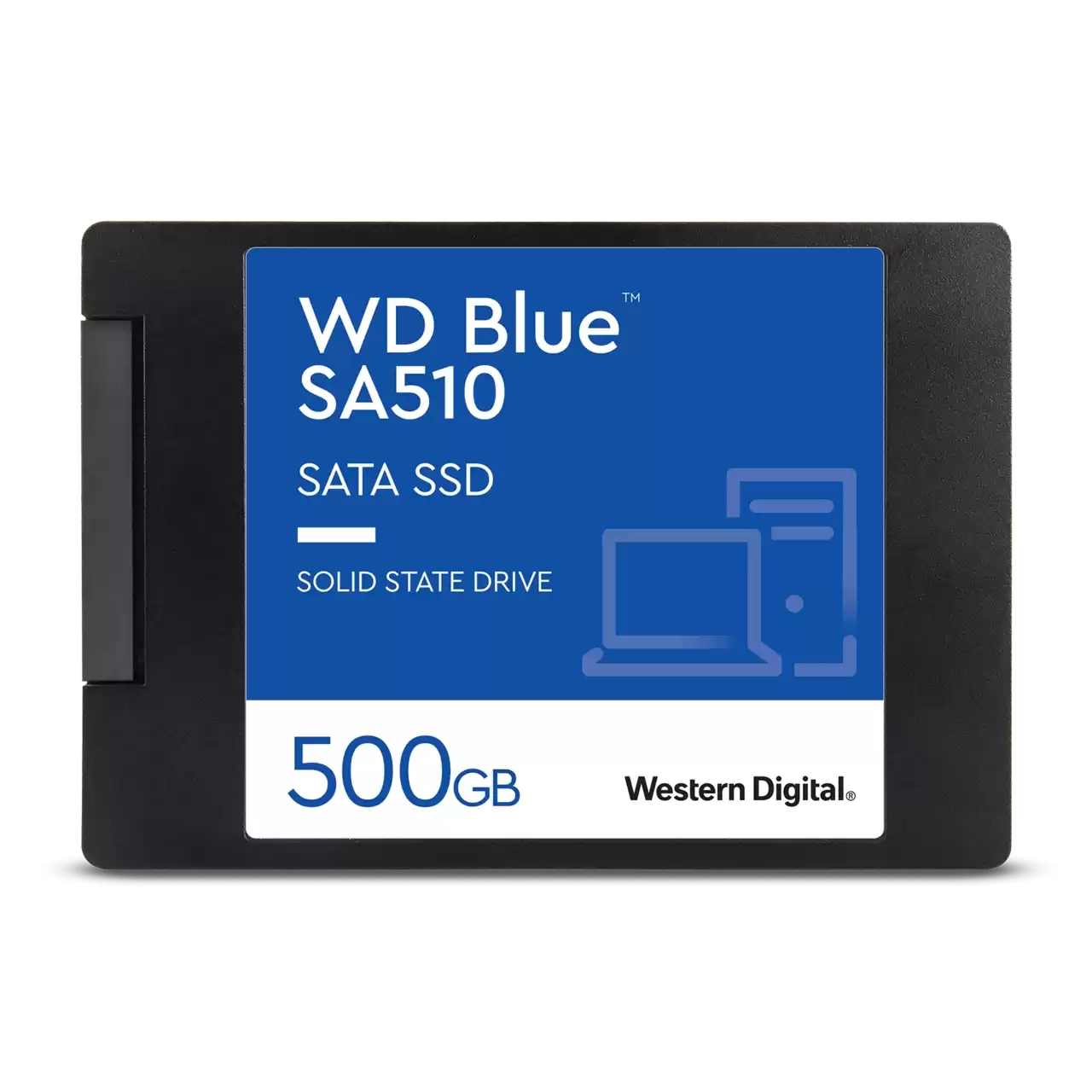 WD Blue SA510 WDS500G3B0A - SSD - 500 GB - intern - 2.5" (6.4 cm)