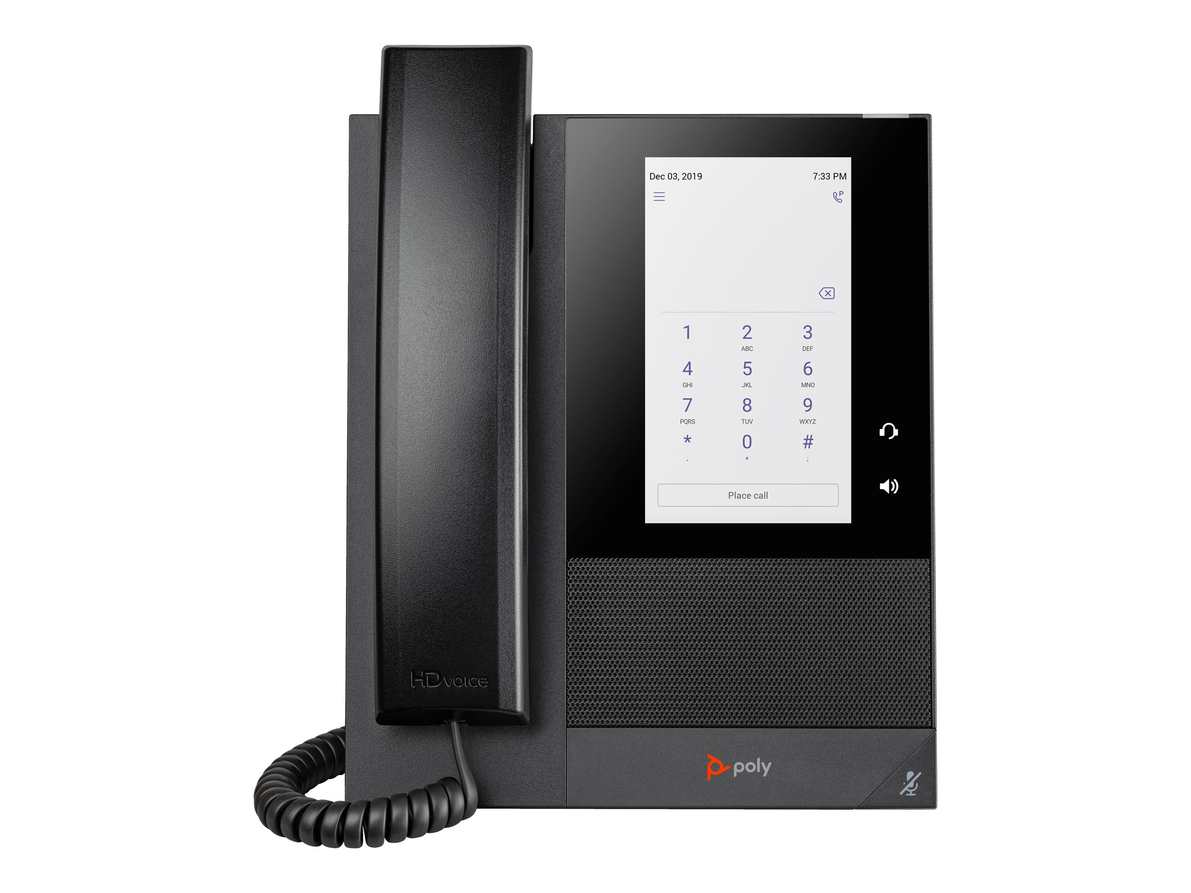 HP Poly CCX 400 - Für Microsoft Teams - VoIP-Telefon mit Rufnummernanzeige/Anklopffunktion