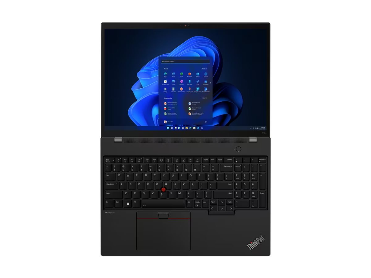 Lenovo ThinkPad P16s Gen 2 21K9 - 180°-Scharnierdesign - AMD Ryzen 7 Pro 7840U / 3.3 GHz - AMD PRO - Win 11 Pro - Radeon 780M - 16 GB RAM - 512 GB SSD TCG Opal Encryption 2, NVMe, Performance - 40.6 cm (16")