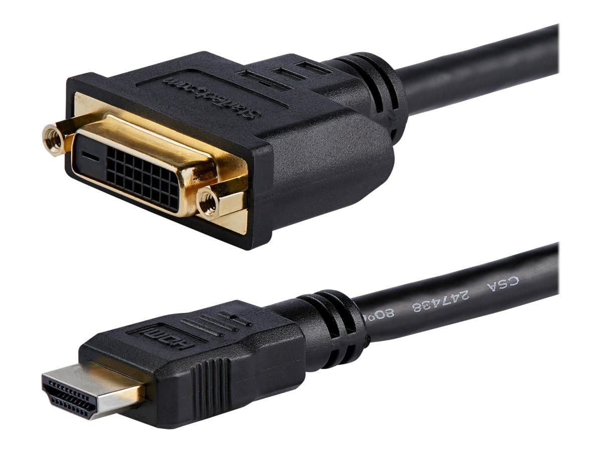 StarTech.com HDMI auf DVI Adapter 20cm -  DVI-D (25 pin)