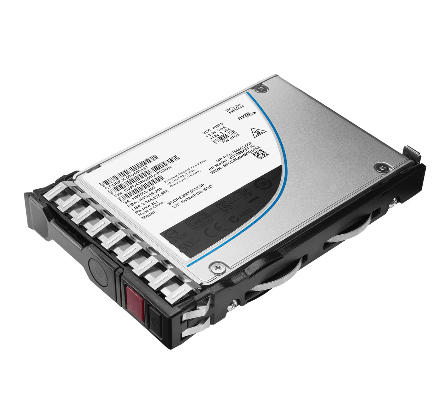 HPE Mixed Use High Performance Universal Connect - SSD - 6.4 TB - Hot-Swap - 2.5" (6.4 cm)