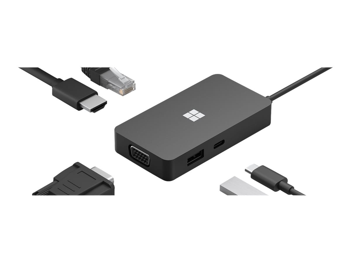 Microsoft USB-C Travel Hub - Dockingstation - USB-C