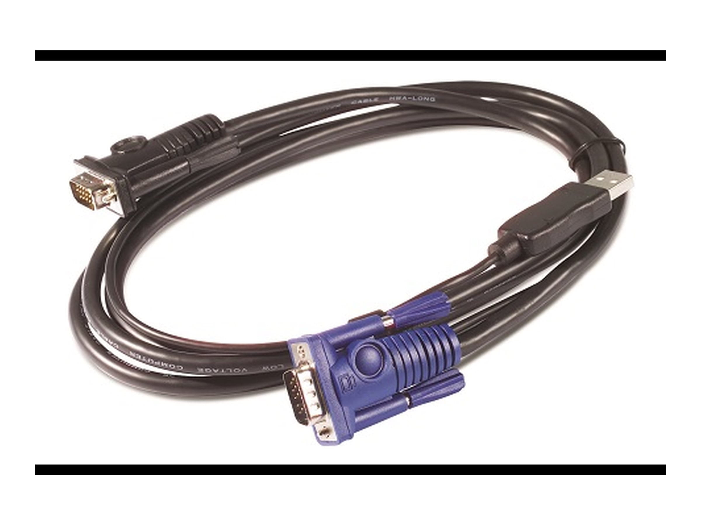 APC Video- / USB-Kabel - USB, HD-15 (VGA) (M)