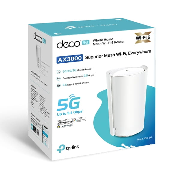 TP-LINK Deco X50-5G V1 - WLAN-System - (Router)