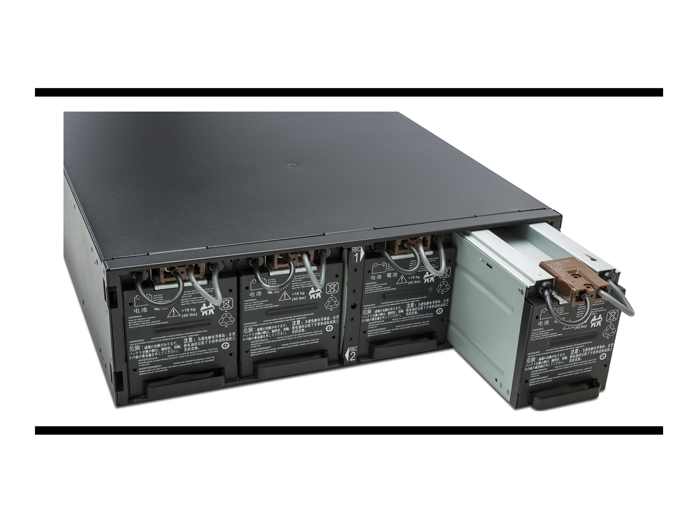 APC Smart-UPS SRT 192V 5kVA and 6kVA RM Battery Pack - Batteriegehäuse (Rack - einbaufähig) APC Smart-UPS SRT 192V 5kVA and 6kVA RM Battery Pack - Batteriegehäuse (Rack - einbaufähig)