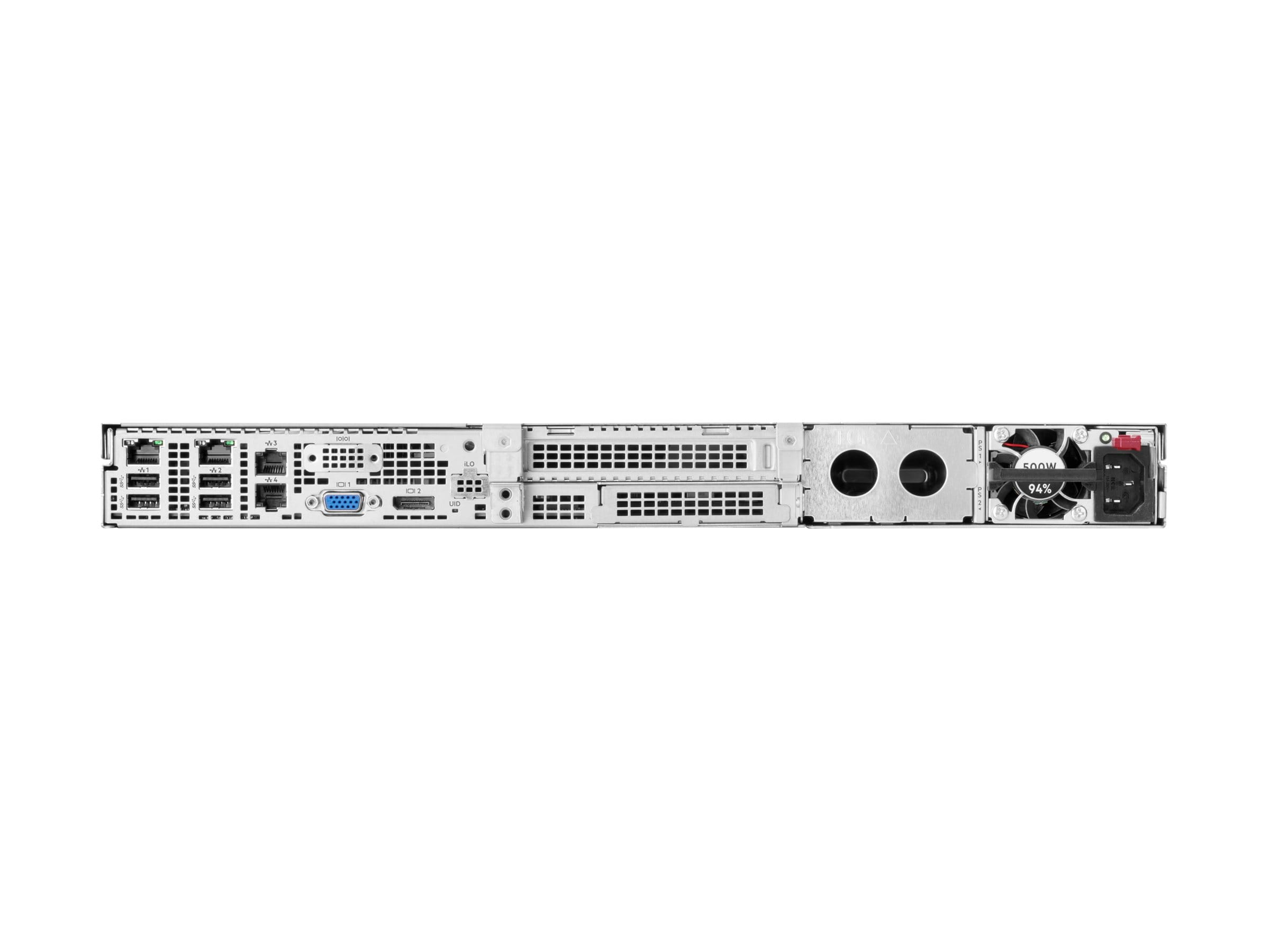 HPE ProLiant DL20 Gen11 Entry - Server - Rack-Montage - 1U - 1-Weg - 1 x Xeon E-2414 / 2.6 GHz - RAM 16 GB - SATA - nicht Hot-Swap-fähig 8.9 cm (3.5")