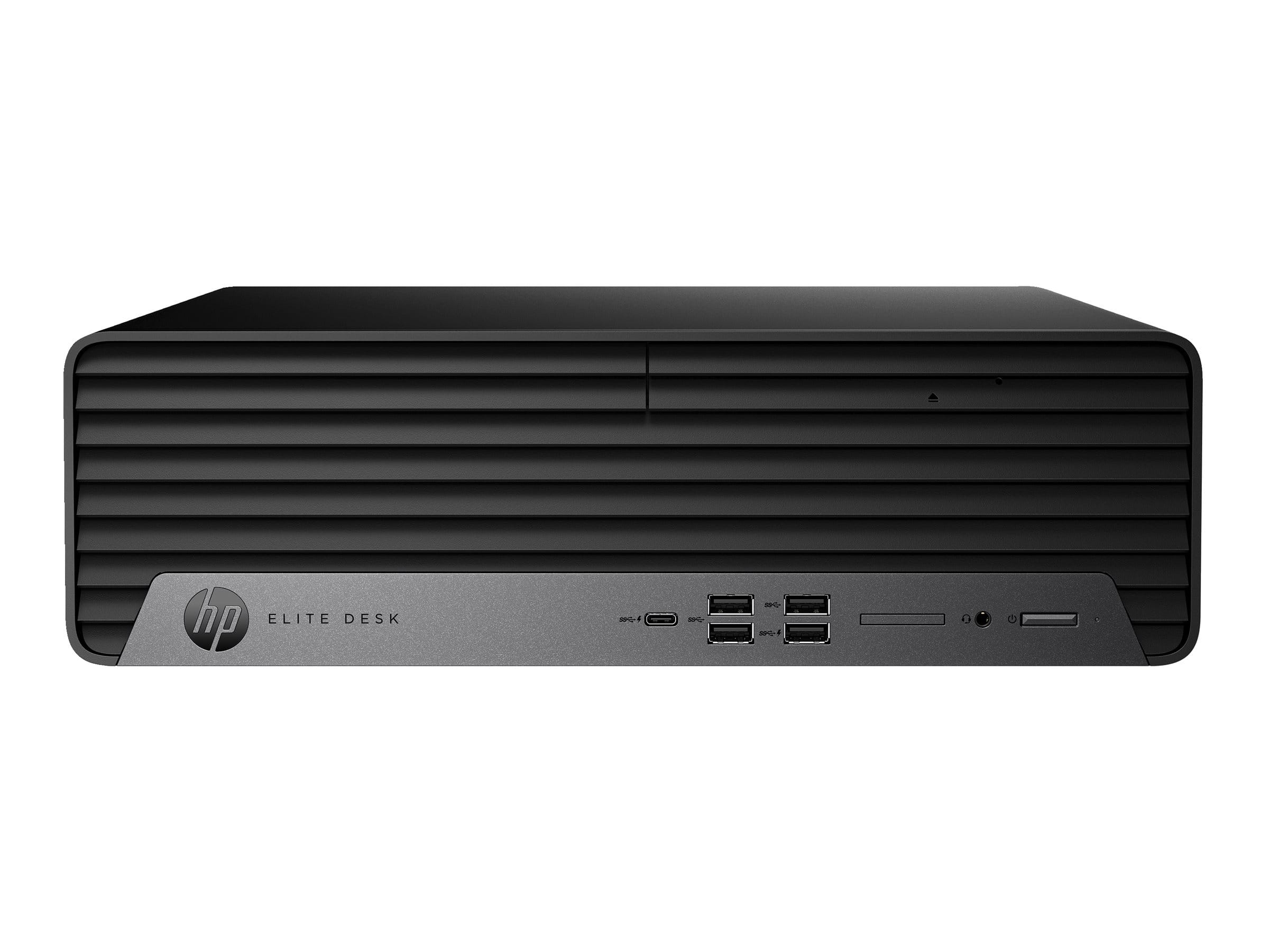 HP Elite 800 G9 - SFF - Core i5 i5-14500 / 2.6 GHz - RAM 16 GB - SSD 512 GB - NVMe - DVD-Writer - UHD Graphics 770 - 1GbE - Win 11 Pro - Monitor: keiner - Tastatur: Deutsch - mit HP Wolf Pro Security Edition (1 Jahr)