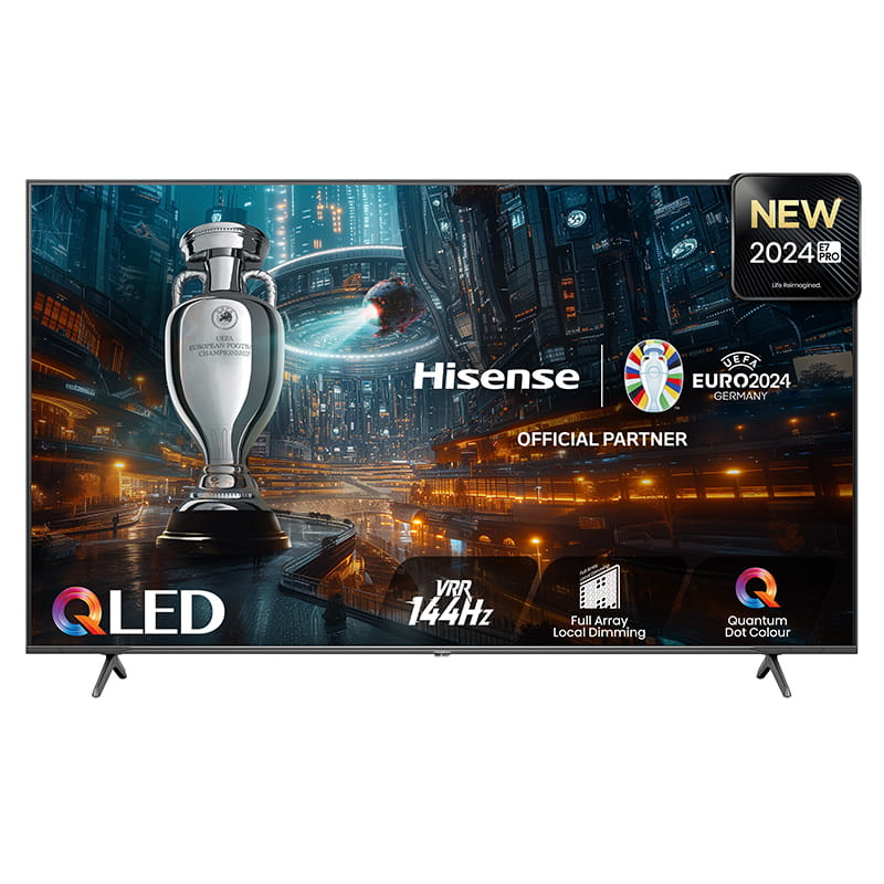 Hisense 65E77NQ PRO - 164 cm (65") Diagonalklasse E77NQ PRO Series LCD-TV mit LED-Hintergrundbeleuchtung - QLED - Smart TV - VIDAA - 4K UHD (2160p)