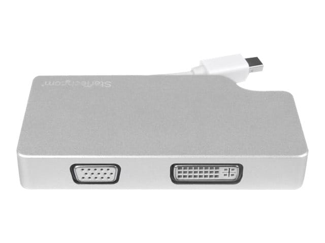 StarTech.com Aluminium Reise A/V Adapter 3-in-1 Mini DisplayPort auf VGA, DVI oder HDMI