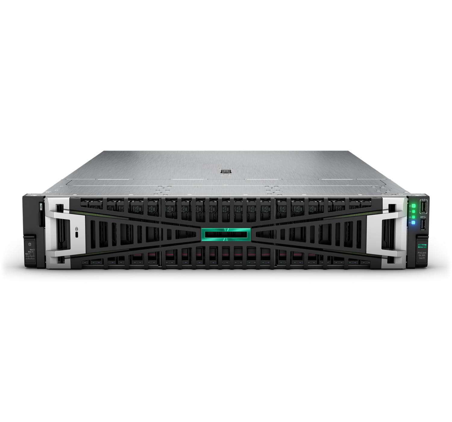 HPE ProLiant DL385 Gen11 - Server - Rack-Montage - 2U - zweiweg - 1 x EPYC 9124 / 3 GHz - RAM 32 GB - SATA/SAS/NVMe - Hot-Swap 6.4 cm (2.5") HPE ProLiant DL385 Gen11 - Server - Rack-Montage - 2U - zweiweg - 1 x EPYC 9124 / 3 GHz - RAM 32 GB - SATA/SAS/NVMe - Hot-Swap 6.4 cm (2.5")