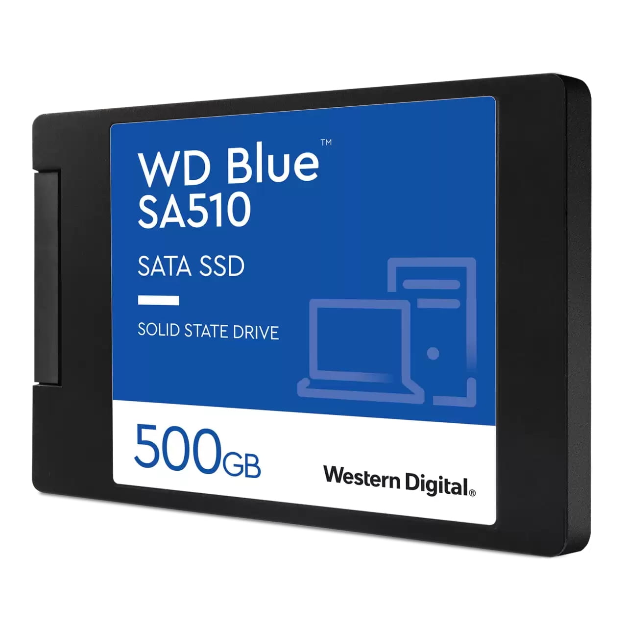 WD Blue SA510 WDS500G3B0A - SSD - 500 GB - intern - 2.5" (6.4 cm)