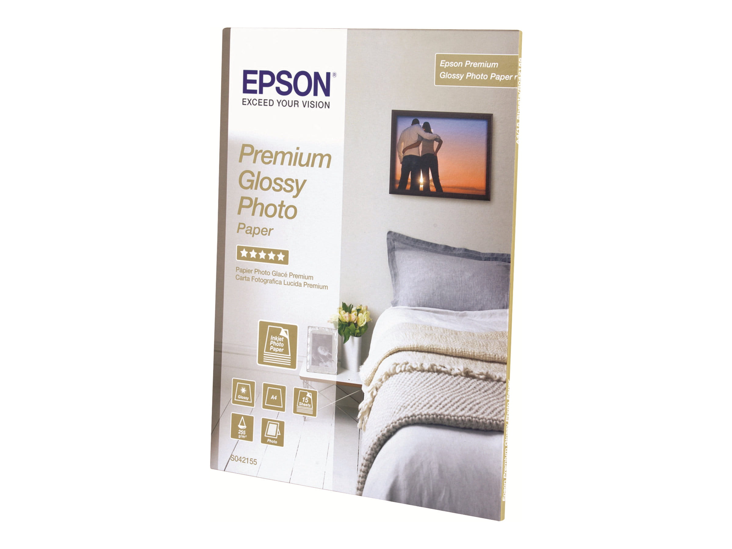 Epson Premium Glossy Photo Paper - Glänzend - 130 x 180 mm