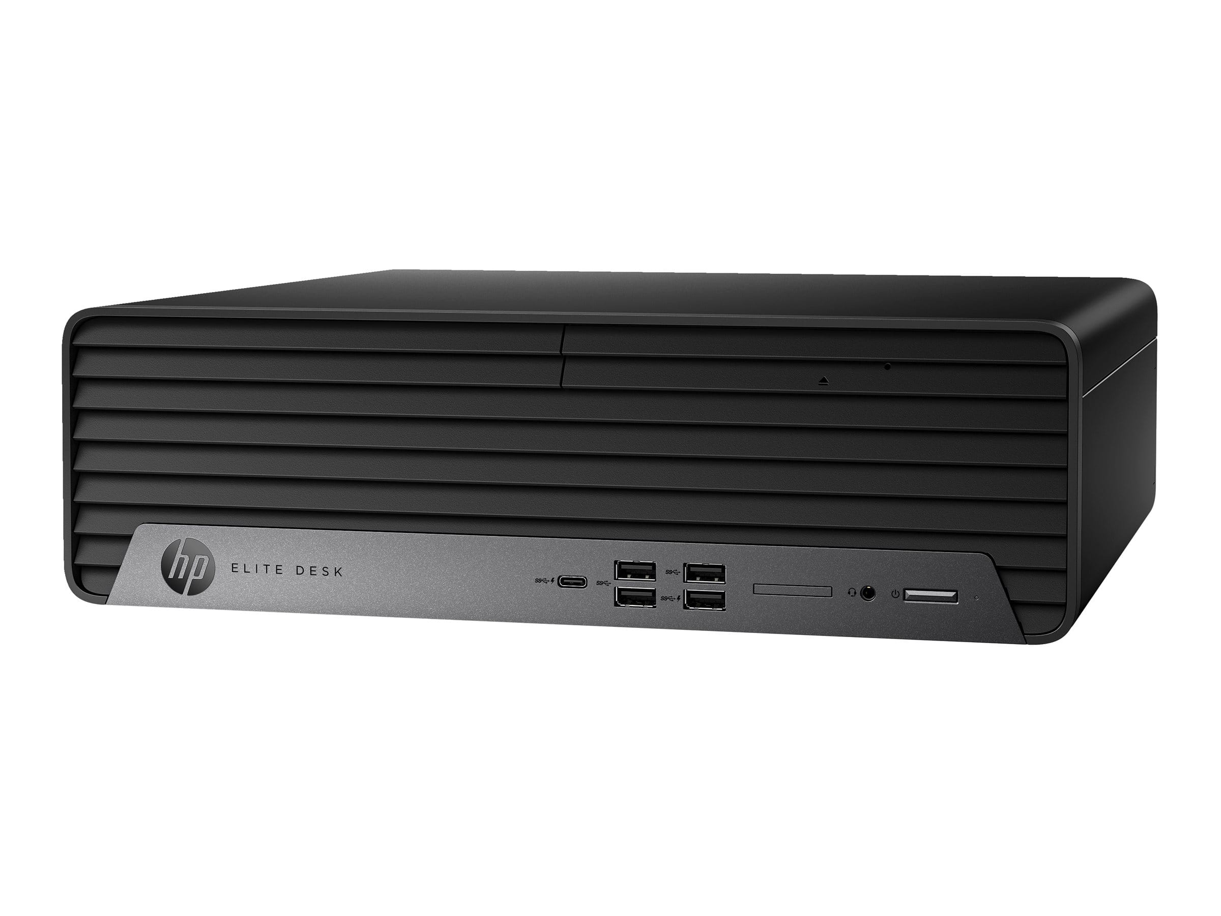 HP Elite 800 G9 - SFF - Core i5 i5-14500 / 2.6 GHz - RAM 16 GB - SSD 512 GB - NVMe - DVD-Writer - UHD Graphics 770 - 1GbE - Win 11 Pro - Monitor: keiner - Tastatur: Deutsch - mit HP Wolf Pro Security Edition (1 Jahr)