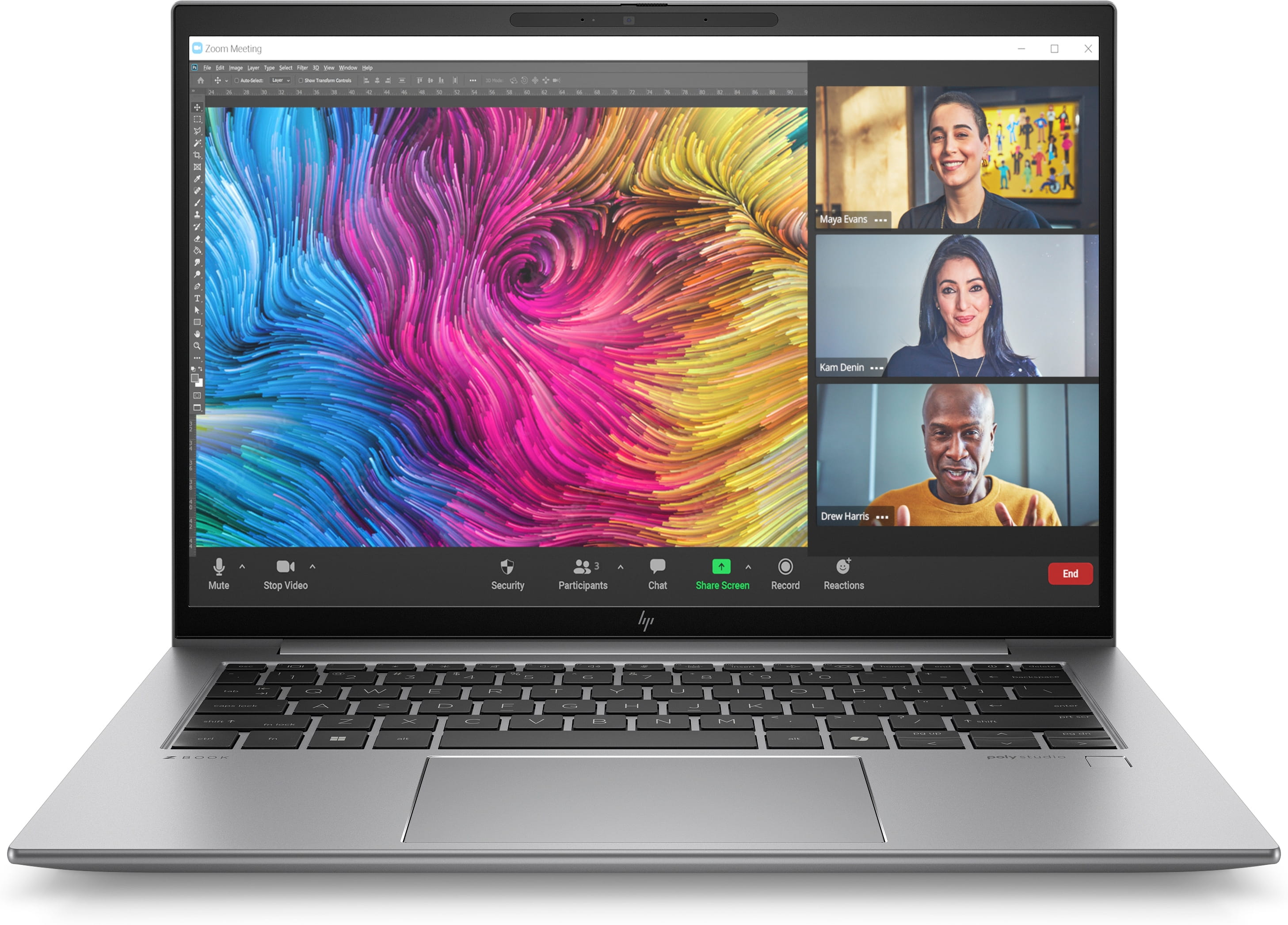HP ZBook Firefly 14 G11 Mobile Workstation - Intel Core Ultra 7 155H / 1.4 GHz - Win 11 Pro - Intel Arc Graphics - 32 GB RAM - 1 TB SSD NVMe, TLC - 35.6 cm (14")