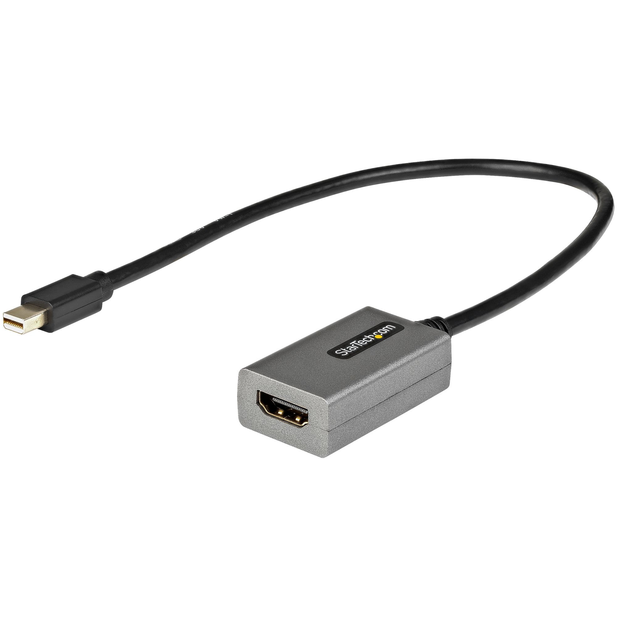StarTech.com Mini DisplayPort auf HDMI Adapter - mDP auf HDMI Adapter Dongle - 1080p - Mini DisplayPort 1.2 auf HDMI Monitor/Display - Mini DP auf HDMI Videokonverter - 30cm Kabel (MDP2HDEC)