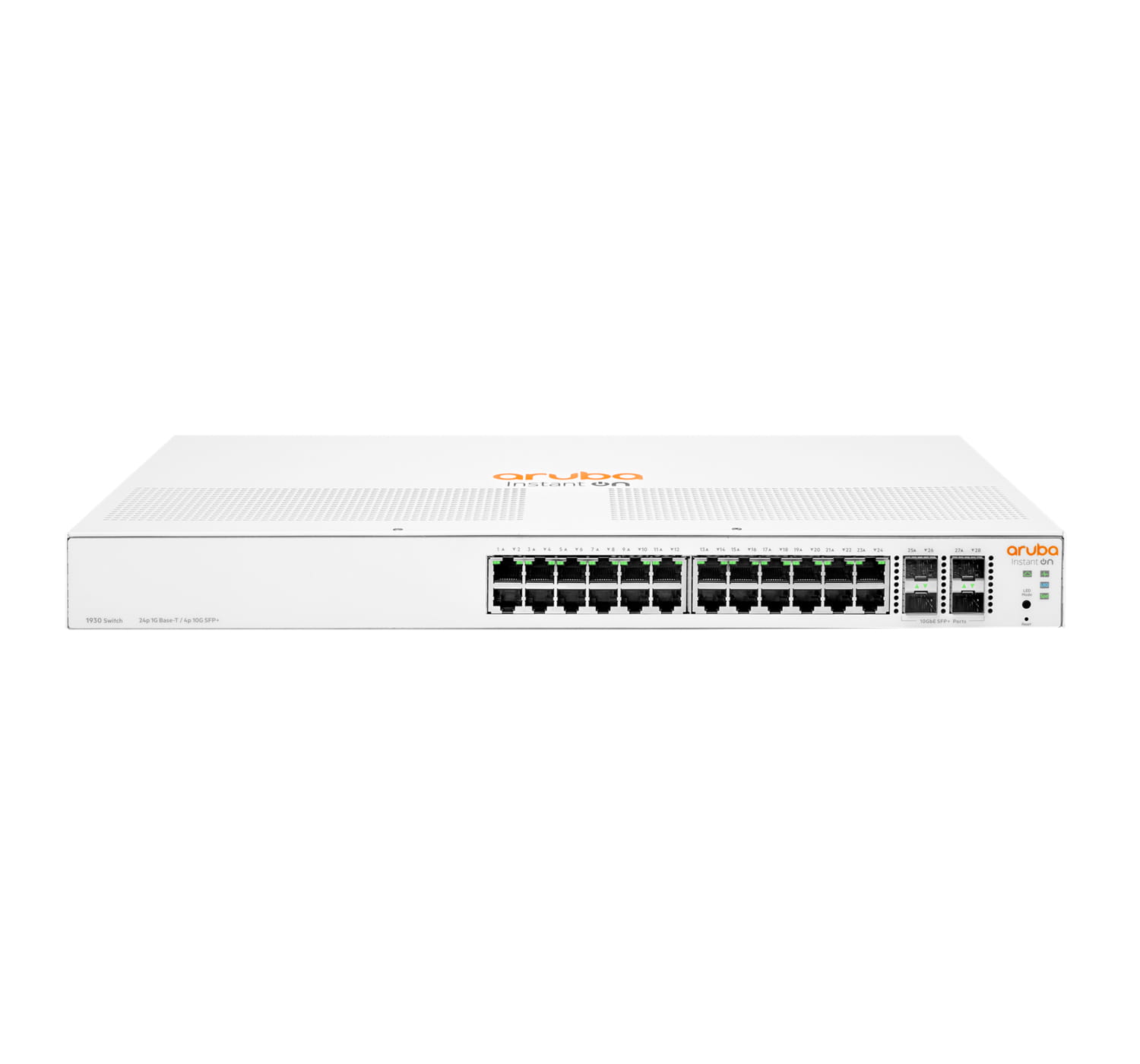 HPE Networking Instant On 1930 24G Class4 PoE 4SFP/SFP+ 195W Switch - Switch - L3 - managed - 24 x 10/100/1000 (PoE)