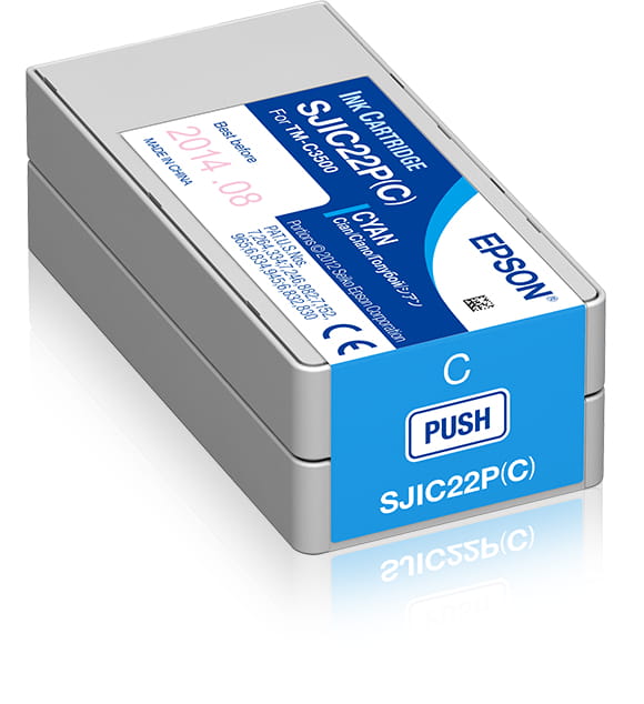Epson SJIC22P(C) - Cyan - original - Tintenpatrone