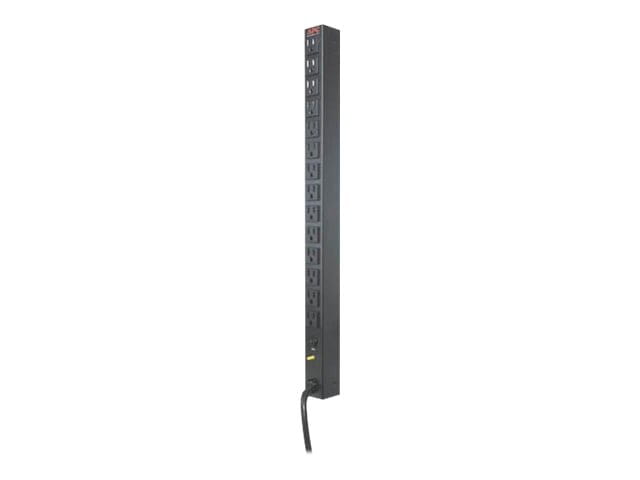 APC Steckdosenleiste (Rack - einbaufähig) - Wechselstrom 120 V - Eingabe, Eingang NEMA L5-20 - Ausgangsanschlüsse: 14 (NEMA 5-15)